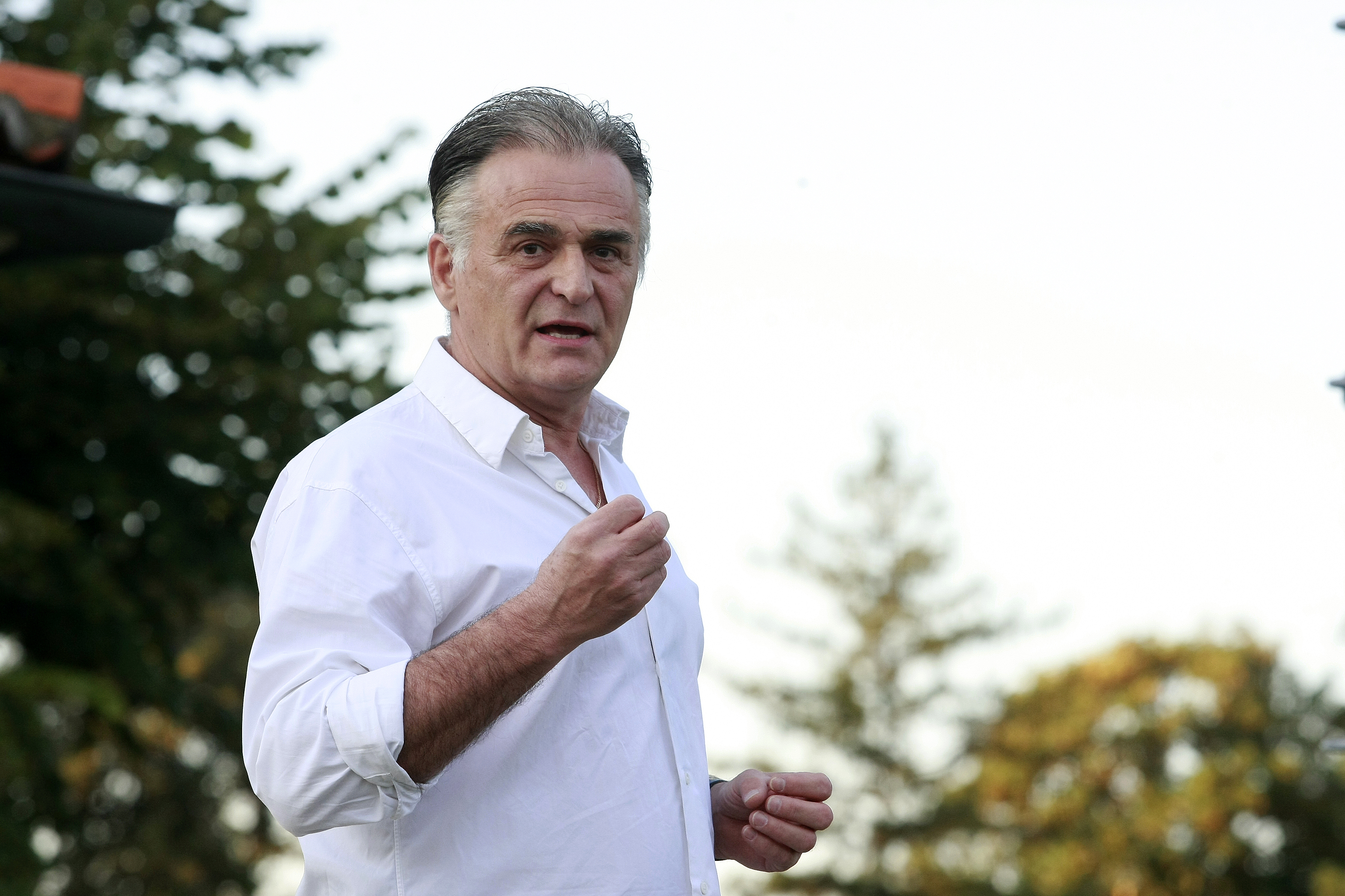 On the Summer Stage on Kalemegdan (near the BC Partizan field and behind the gallery of the Natural History Museum), the presentation of Branislav Lecic as a candidate for DS president, from the fraction that is in conflict with the leadership, and the pr