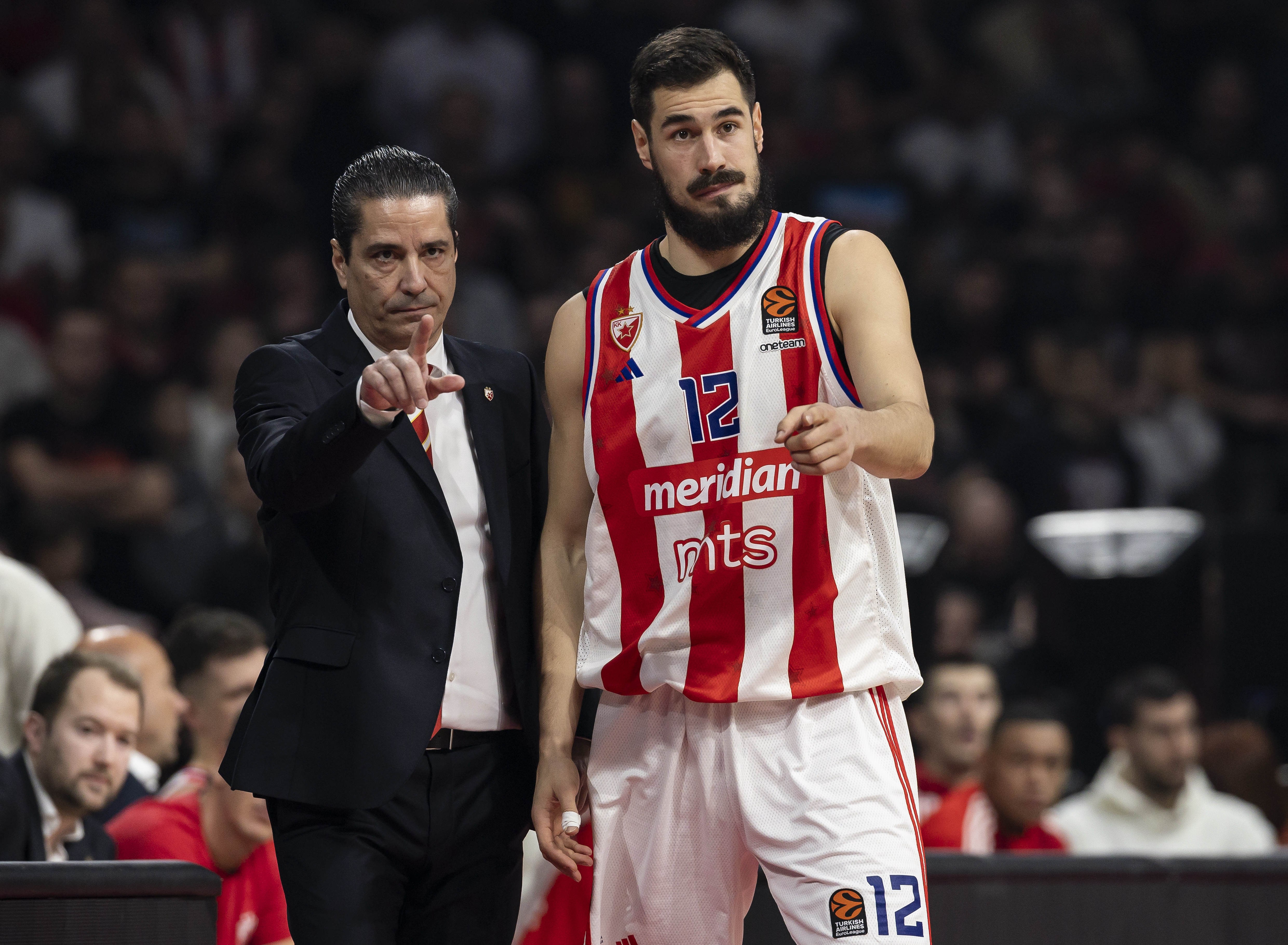 during the 2024/2025 Turkish Airlines EuroLeague match between Crvena Zvezda Meridianbet Belgrade and Maccabi at Belgrade Arena on December 20, 2024 in Belgrade, Serbia. (Photo by Srdjan Stevanovic/Starsport.rs ©)