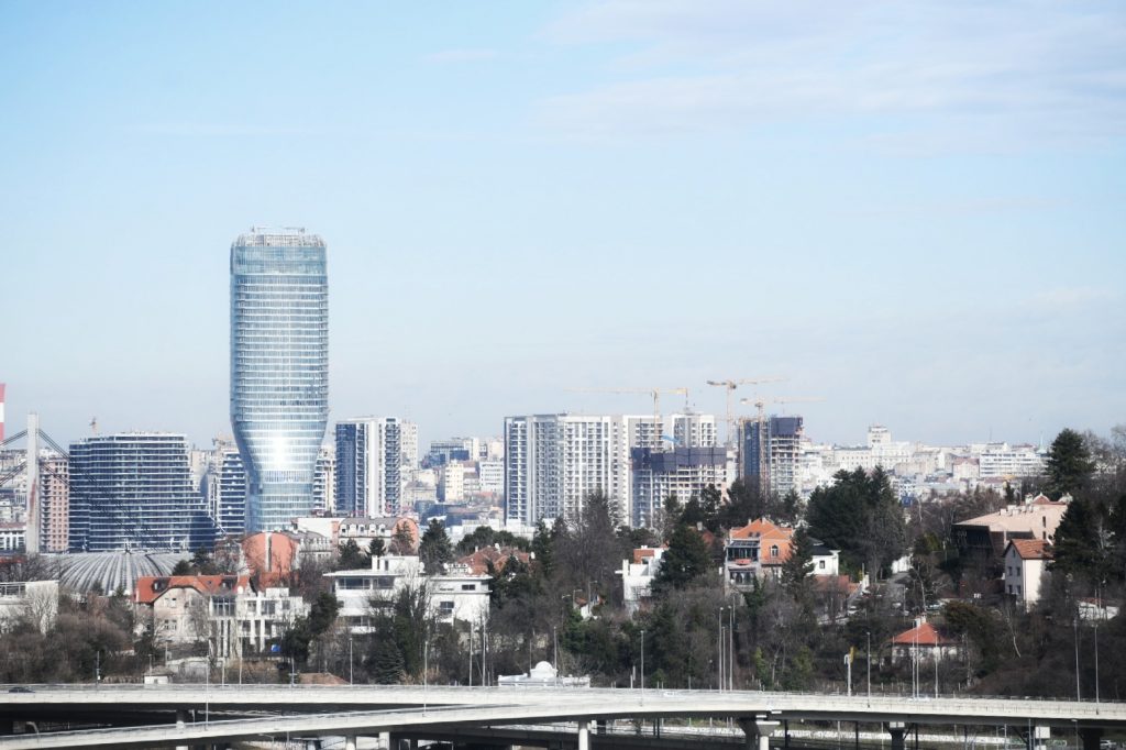 Beograd 11.04.2022. Beograd na vodi, kula Beograd