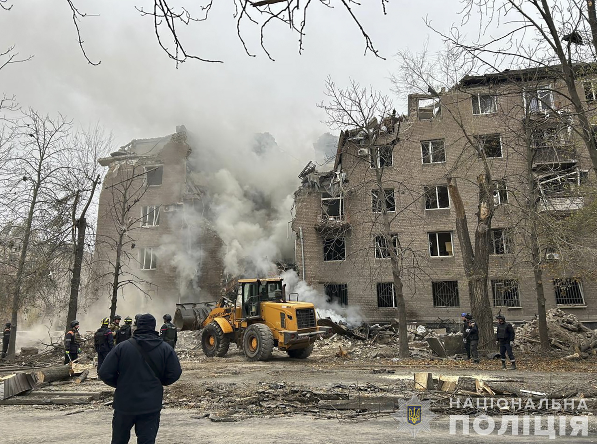 At least seven people were injured in a rocket strike on Kryvyi Rih