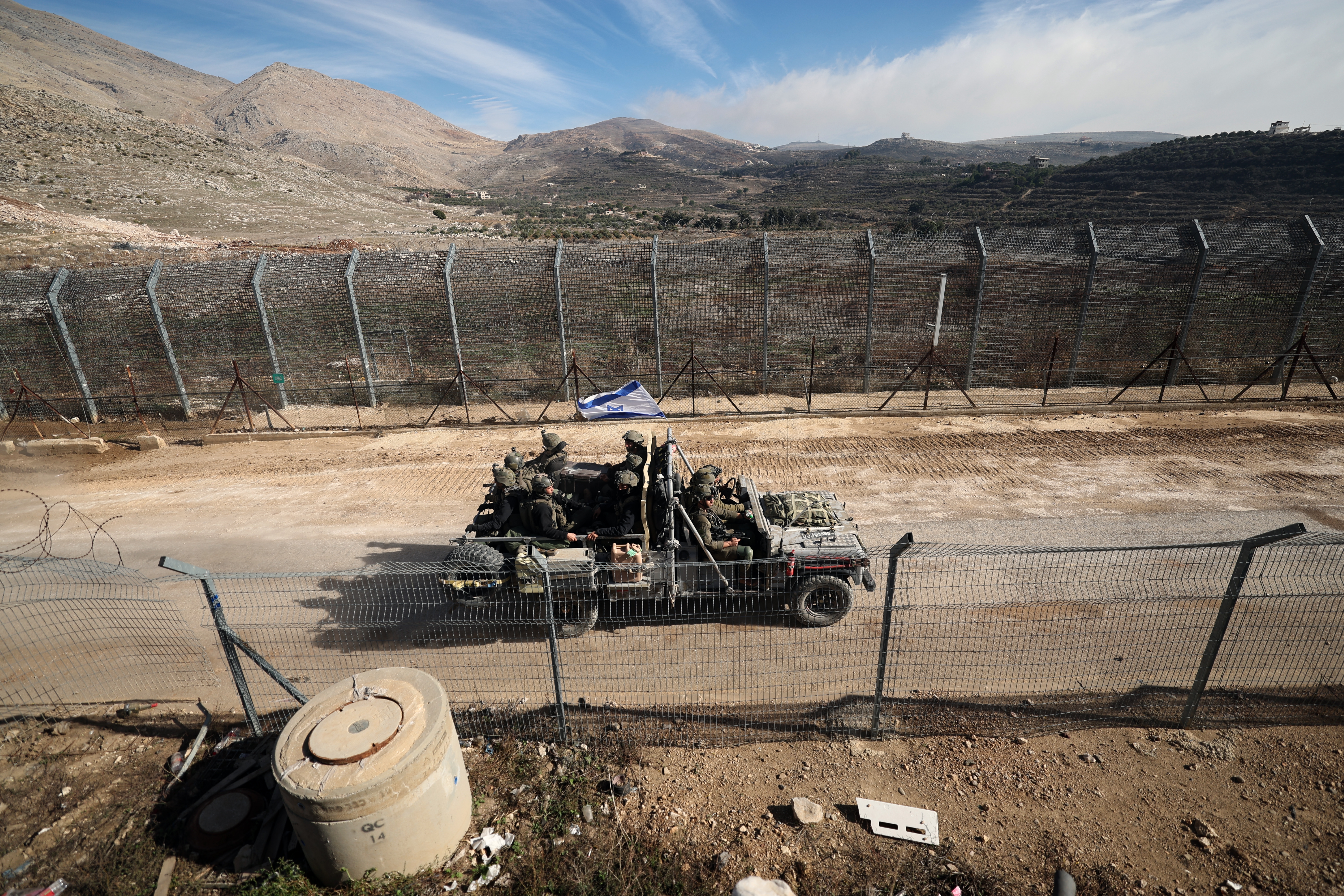 Israel boosts troop presence on Golan Heights amid developments in Syria