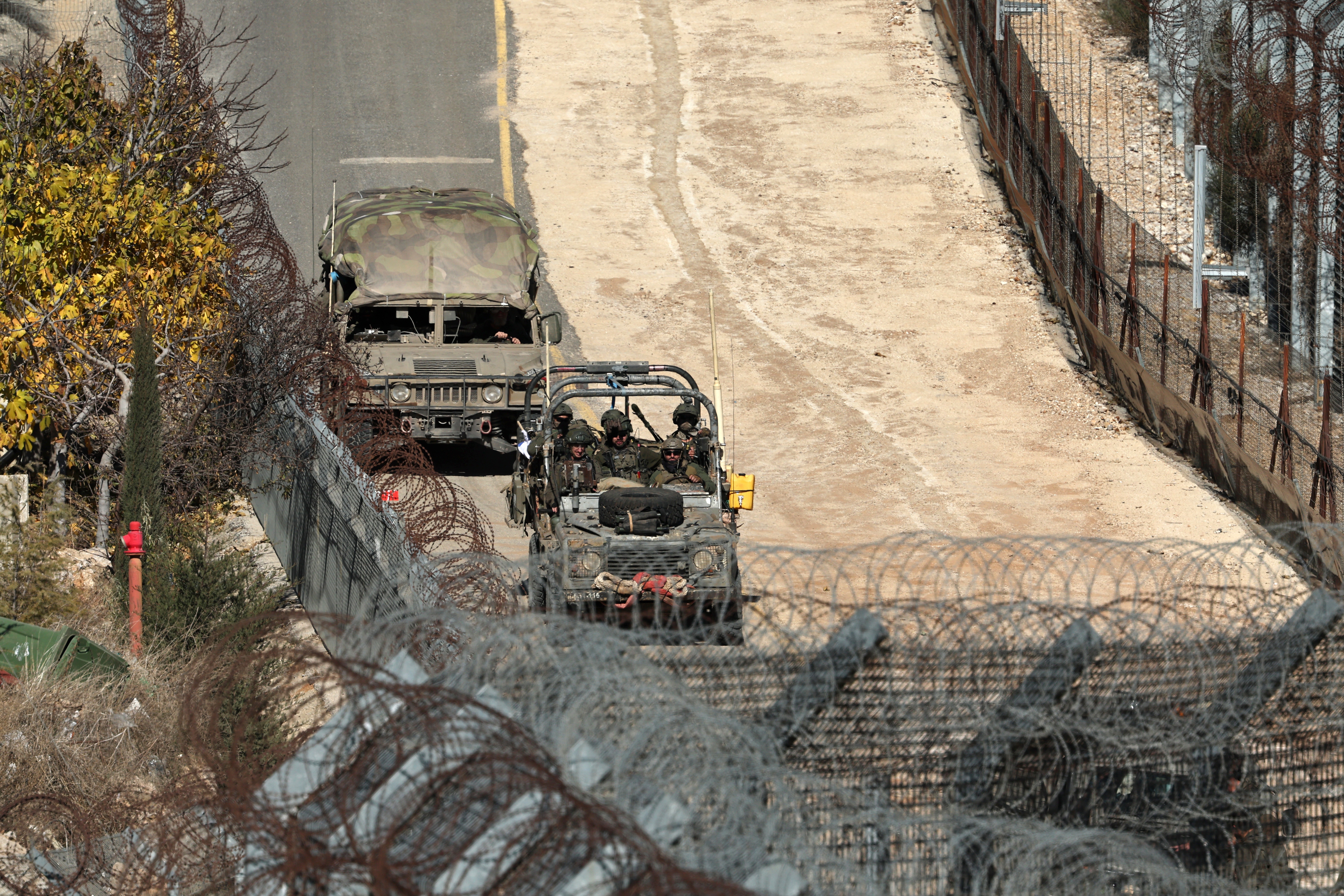 Israeli troops on Golan Heights amid developments in Syria