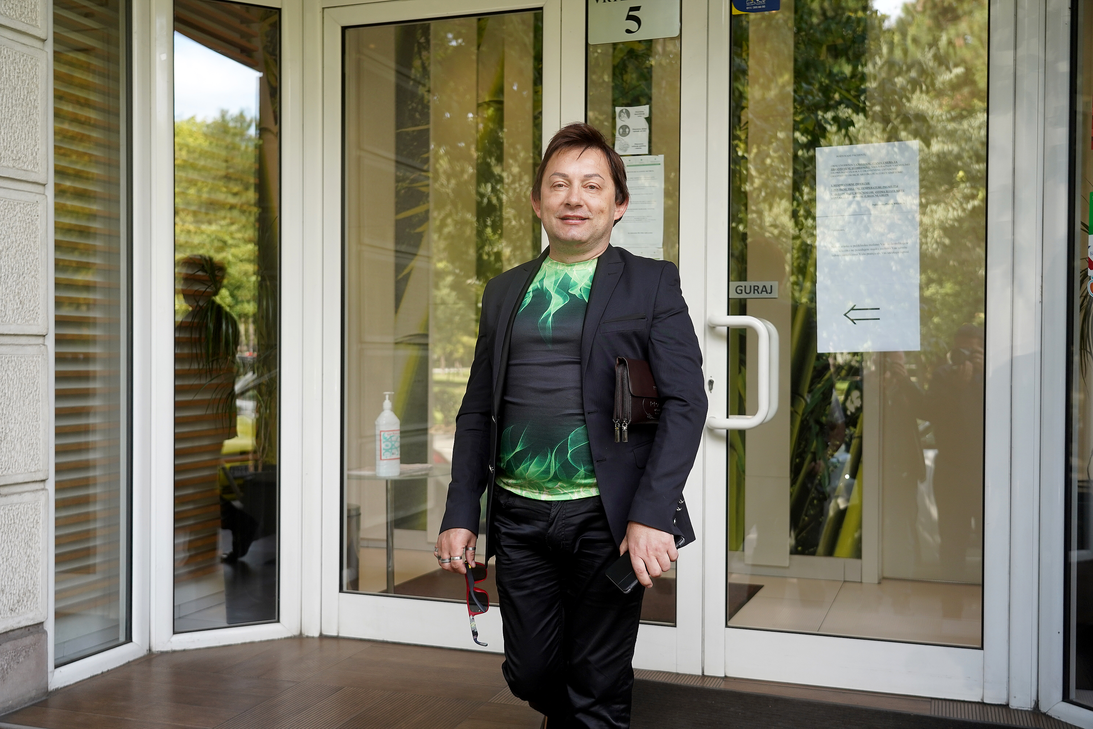 Participants of Zadruga 5 perform medical examinations at the Park Clinic in Zemun.Ucesnici Zadruge 5  lekarske preglede obavljaju u klinici Park u Zemunu.
