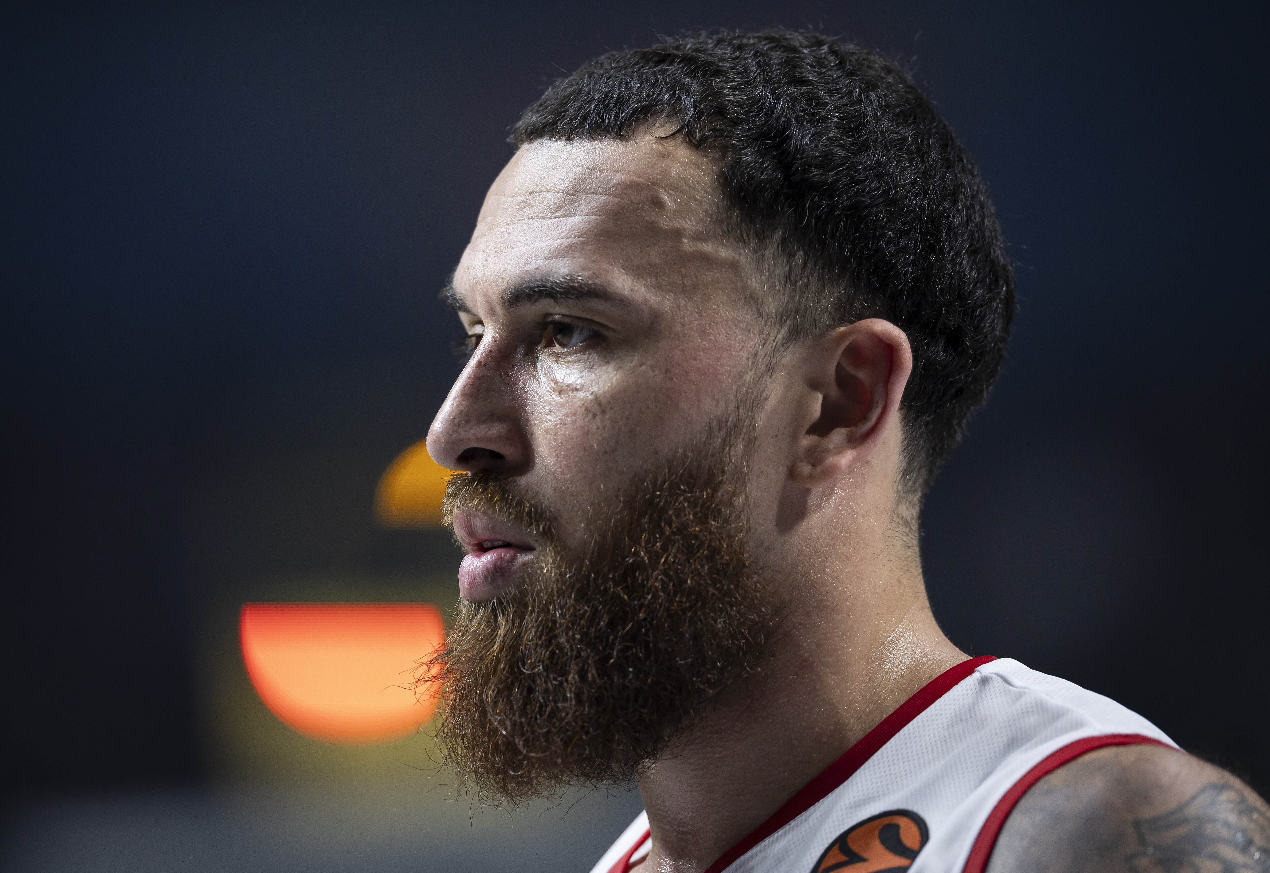 during the 2024/2025 Turkish Airlines EuroLeague Round 6 match between Maccabi Playtika Tel Aviv v Real Madrid - Turkish Airlines EuroLeague at Aleksandar Nikolic Hall on October 30, 2024 in Belgrade, Serbia. (Photo by Srdjan Stevanovic/Starsport.rs ©)