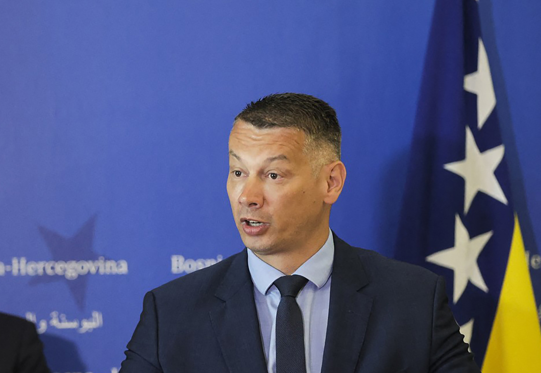 Oliver Spasovski - Nenad Nesic joint press conference in Sarajevo