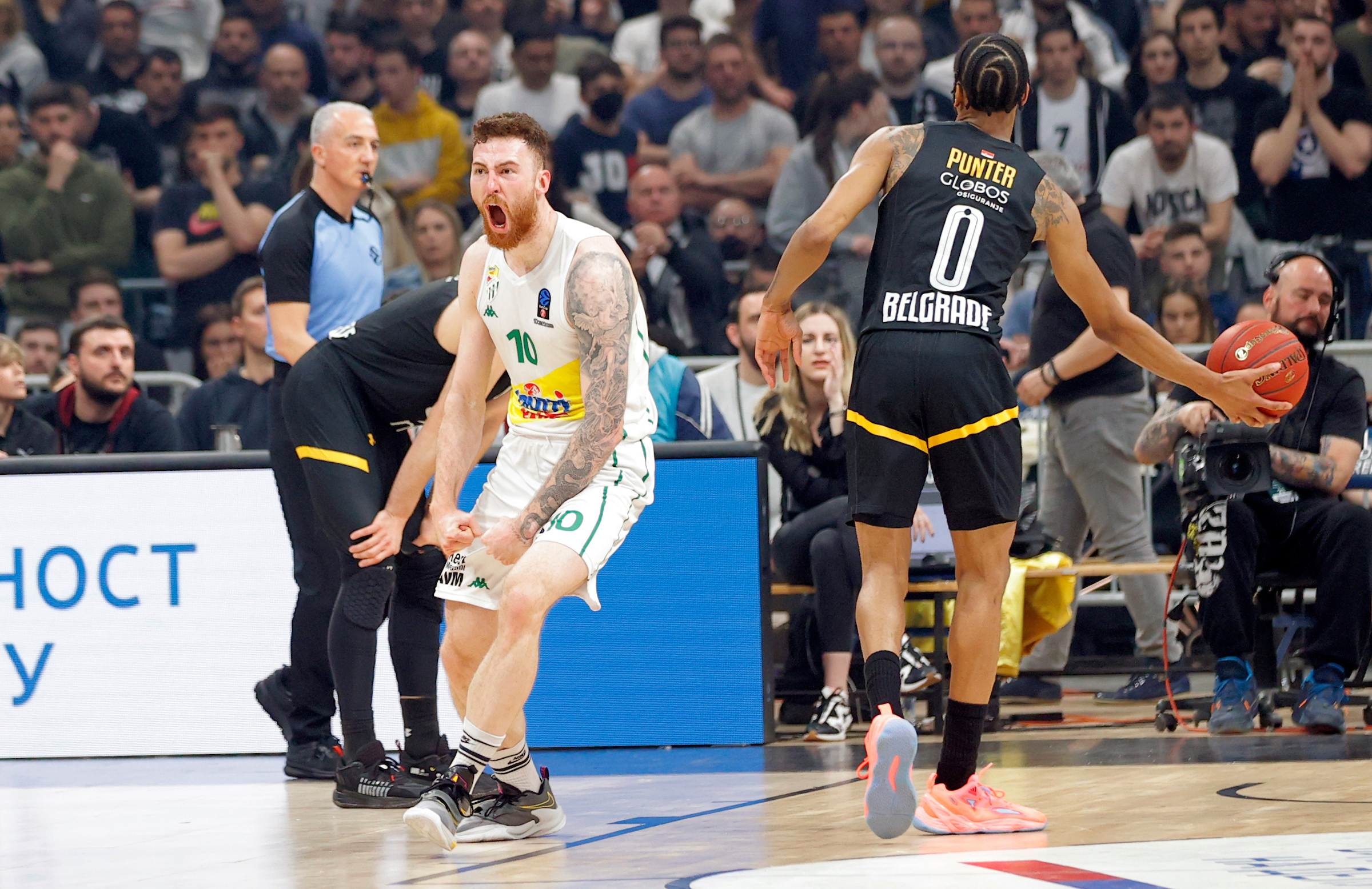 Partizan - Bursa Evrokup, Eurocup 20.4.2022. Beograd, Srbija,