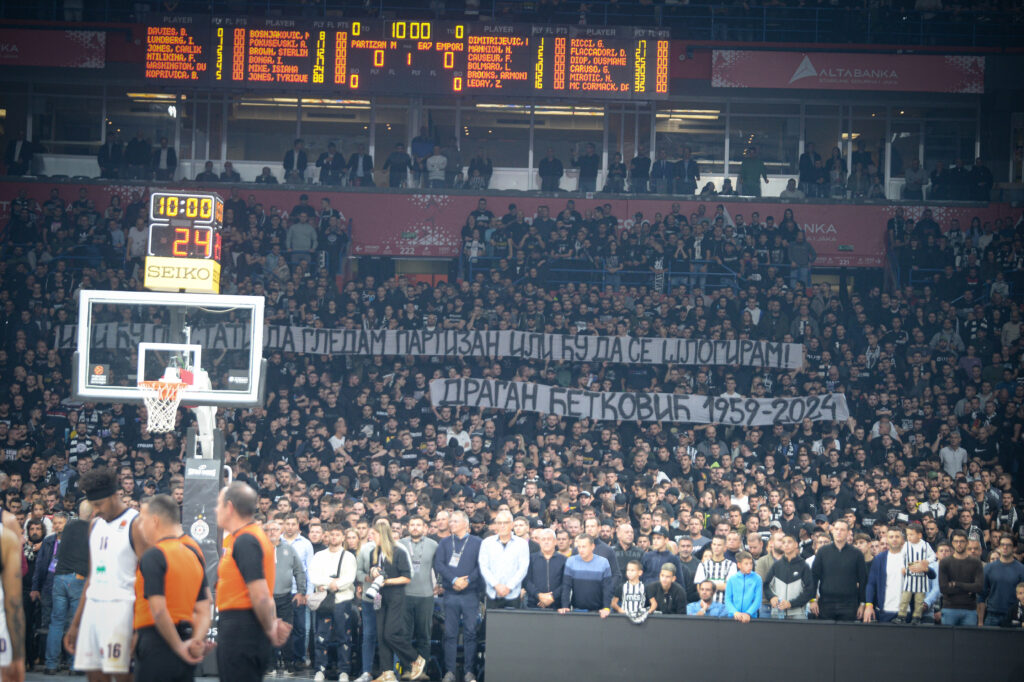 Beograd 15.11.2024. Košarka, Partizan Emporio Armani Milan, utakmica Foto: Janko Anđelić