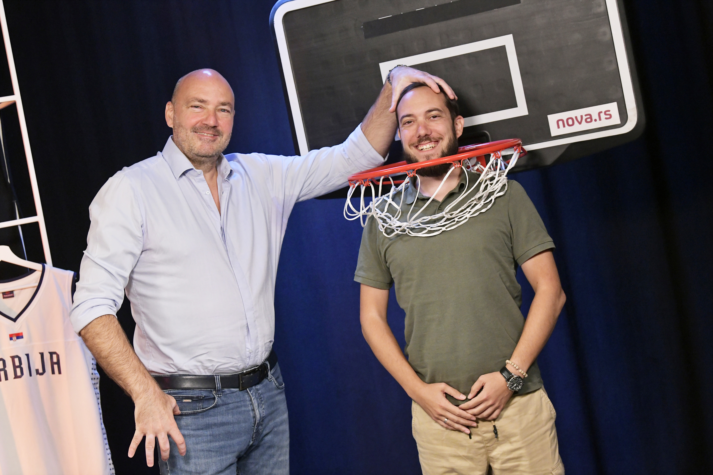 Mića Berić i Nebojša Totorović pick end roll