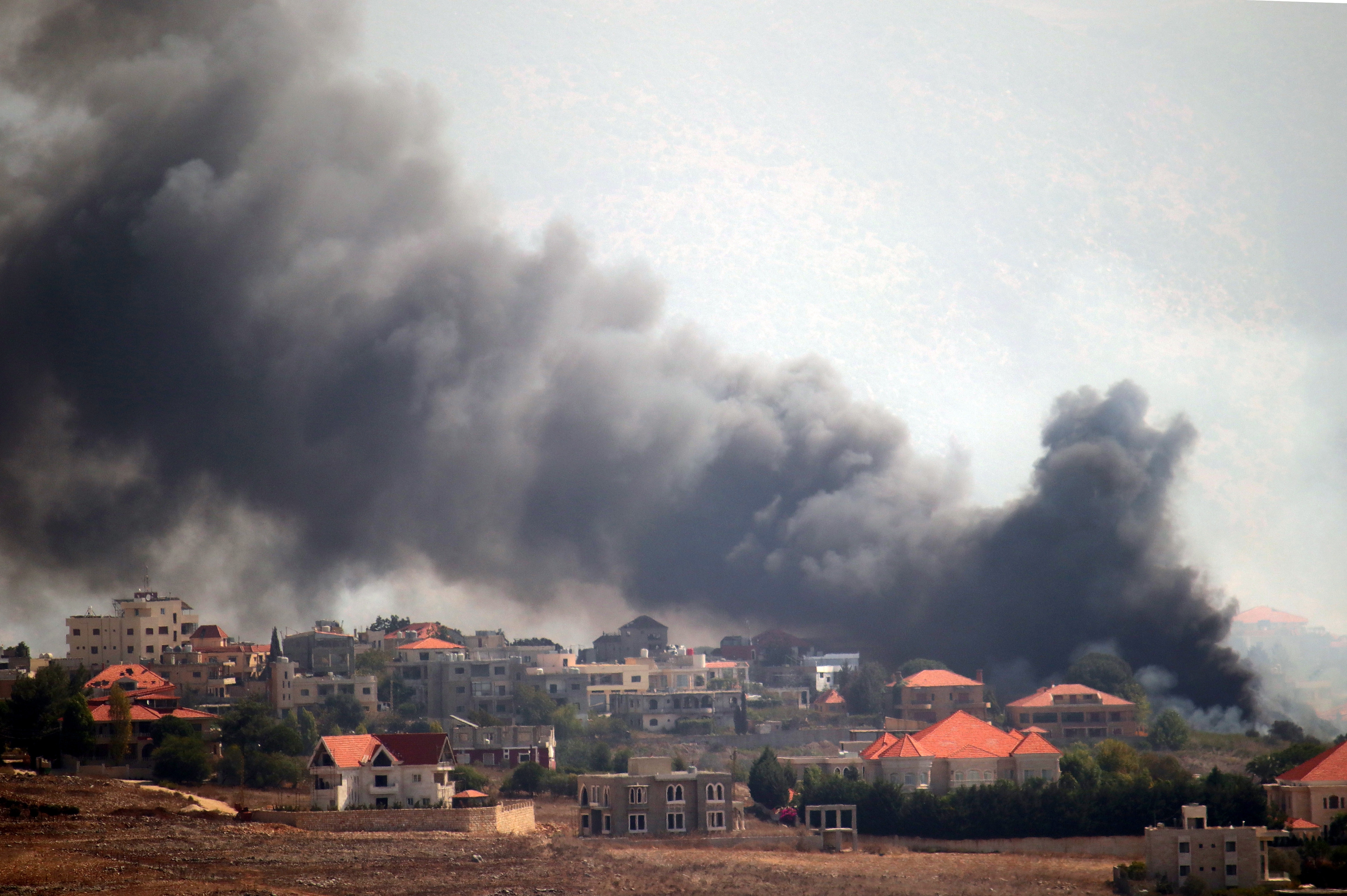 Israeli military strikes hit southern Lebanon