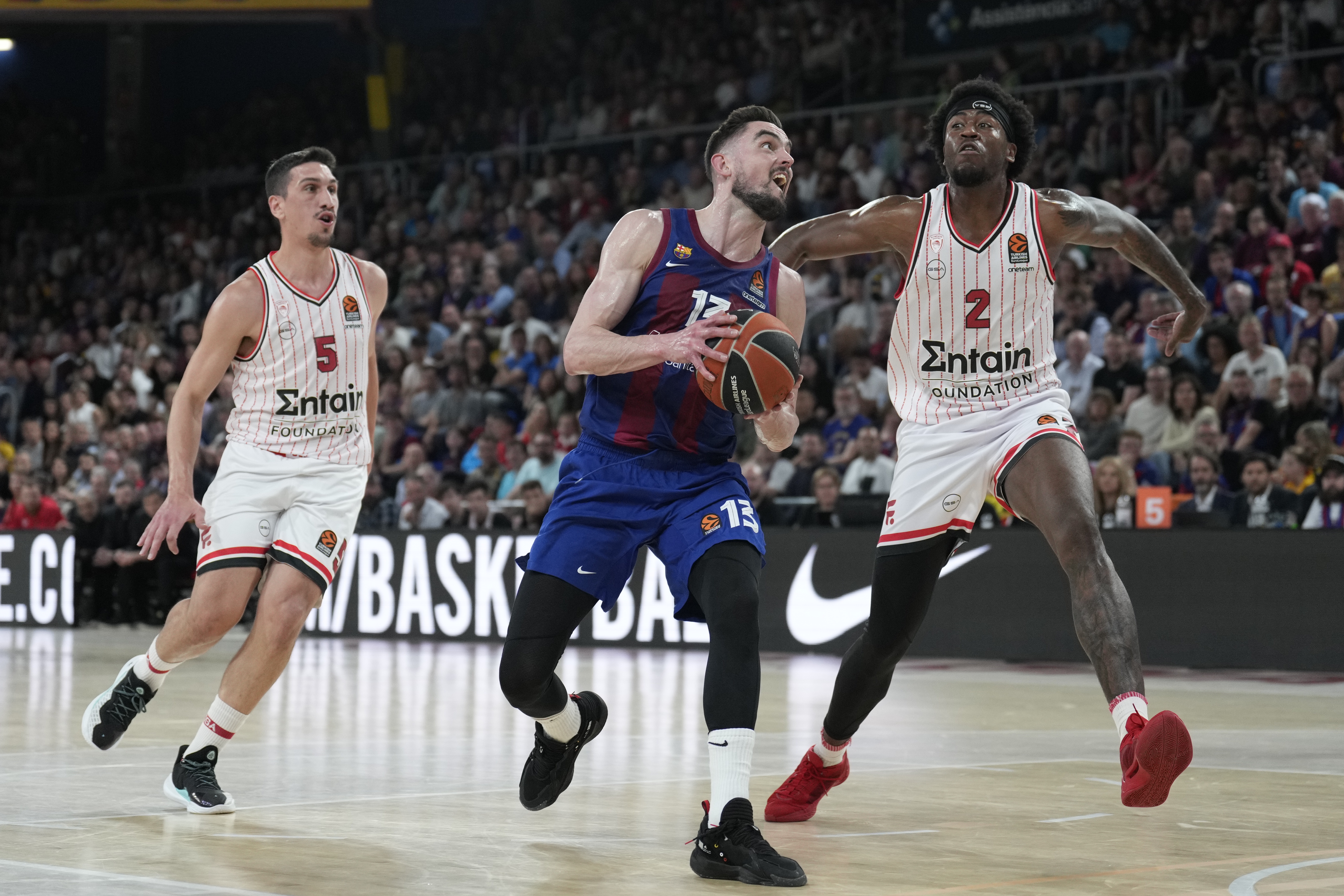 EuroLeague play-off - FC Barcelona vs Olympiacos Piraeus