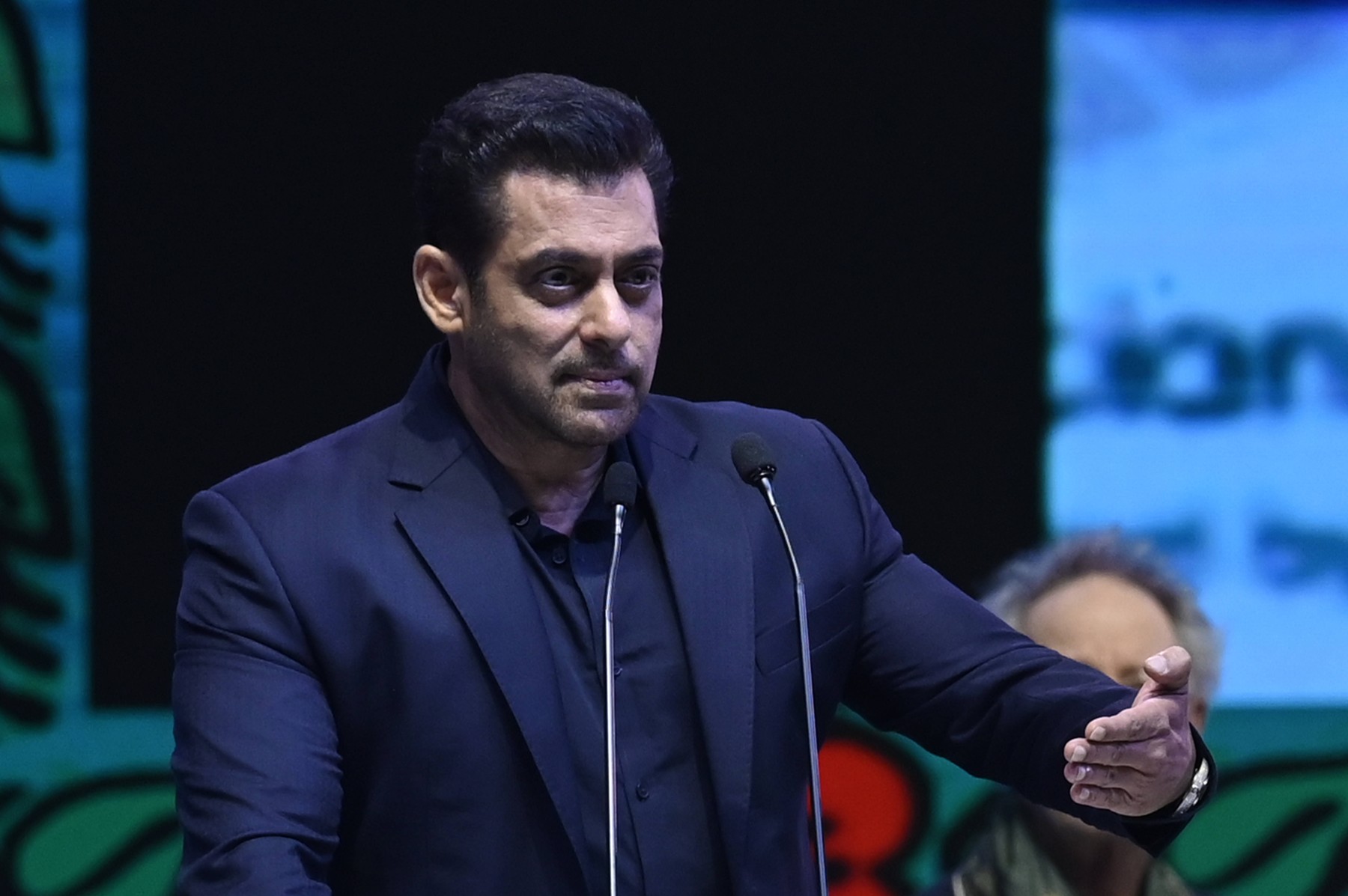 KOLKATA, INDIA - DECEMBER 5: Bollywood star Salman Khan during inauguration of 29th Kolkata International Film Festival