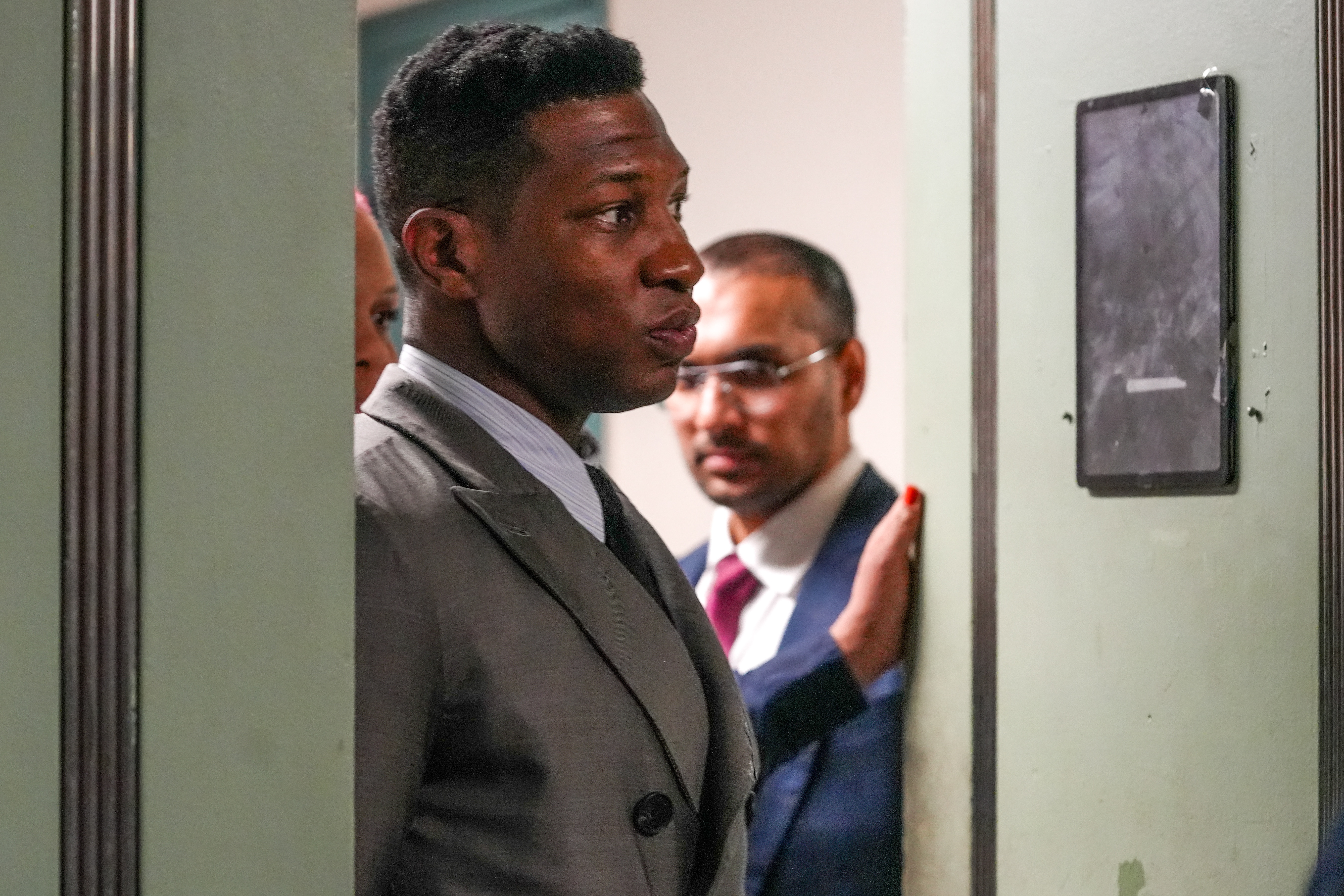 Actor Jonathan Majors Assault Trial in New York
