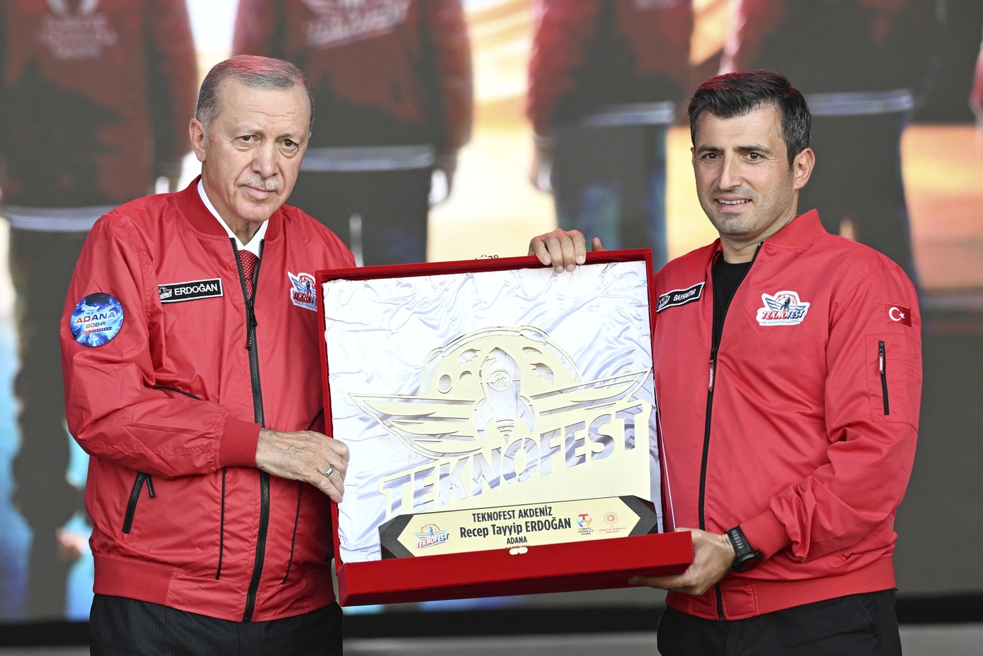 Turkish President Recep Tayyip Erdogan in Adana