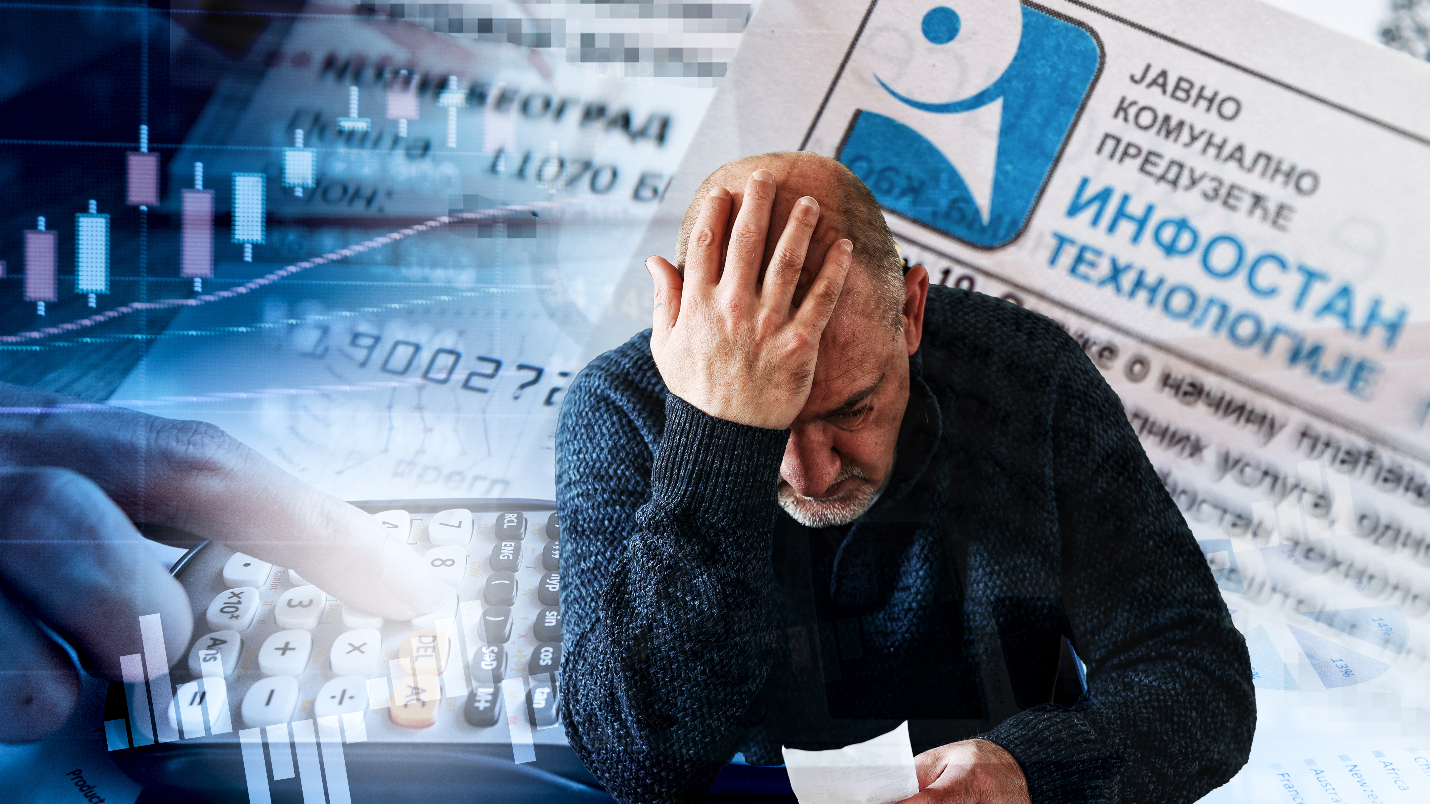 Close,Up,People,With,Calculator,Counting,Making,Notes,On,Table