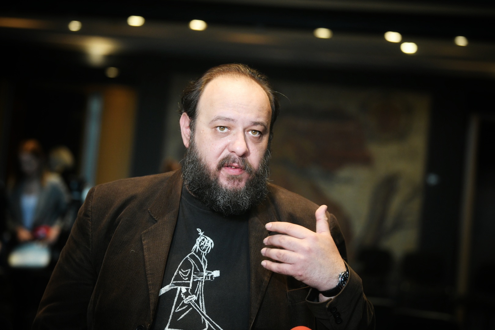 Ljubomir Bandović Beograd 31.03.2022. 
JDP  premiejra Čudo u Šarganu
 Foto: Vesna Lalić/ Nova.rs