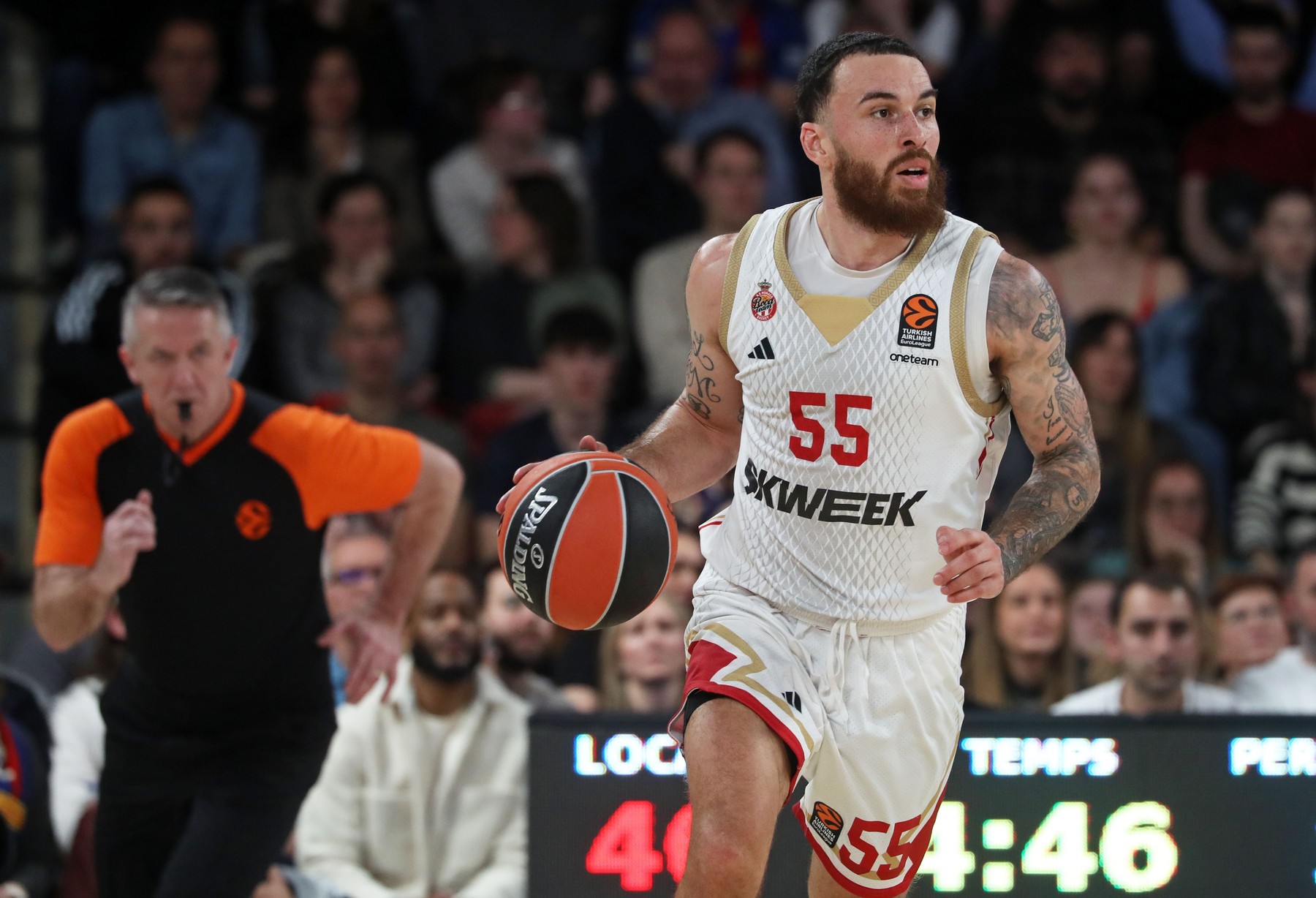 FC Barcelona v AS Monaco - Turkish Airlines EuroLeague, Spain - 01 Mar 2024