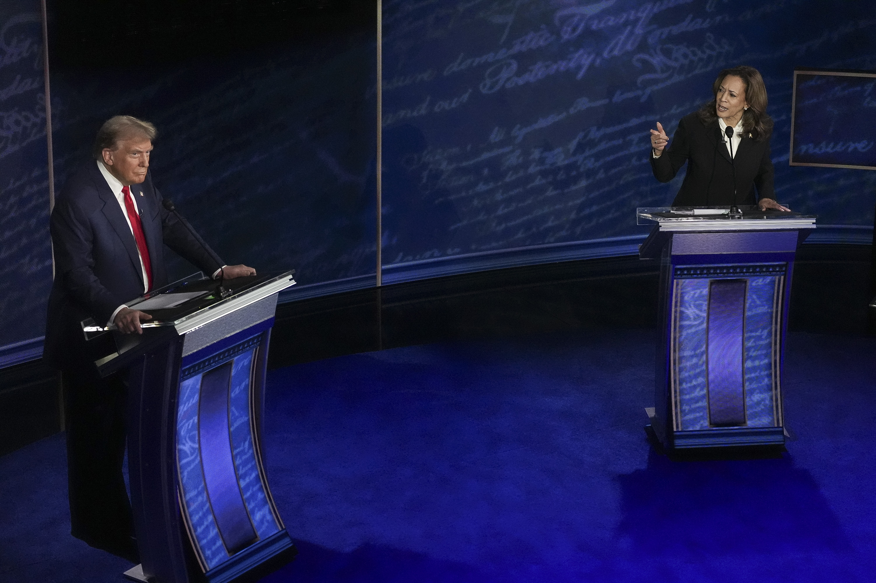 Presidential Debate Between Donald Trump and Vice President Kamala Harris