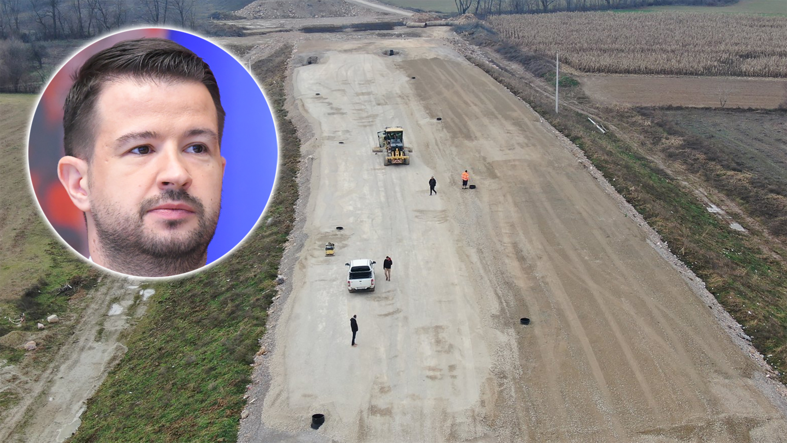 u pitanju je firma Kronos TSM 061 koja radi na putu  Iverak – Lajkovac, dela saobraćajnice Loznica – Valjevo – Lazarevac koja treba da se spoji sa autoputem Miloš Veliki. Jakova Milatovića