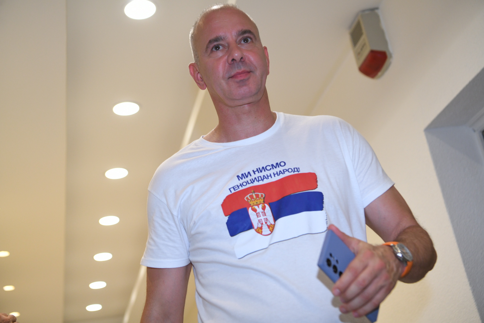 Beograd 02.06.2024. Nikola Petrović. Izborni štab SNS, Srpska naprdna stranka, Izbori, jun, lokalni izbori Foto: Amir Hamzagić/Nova.rs