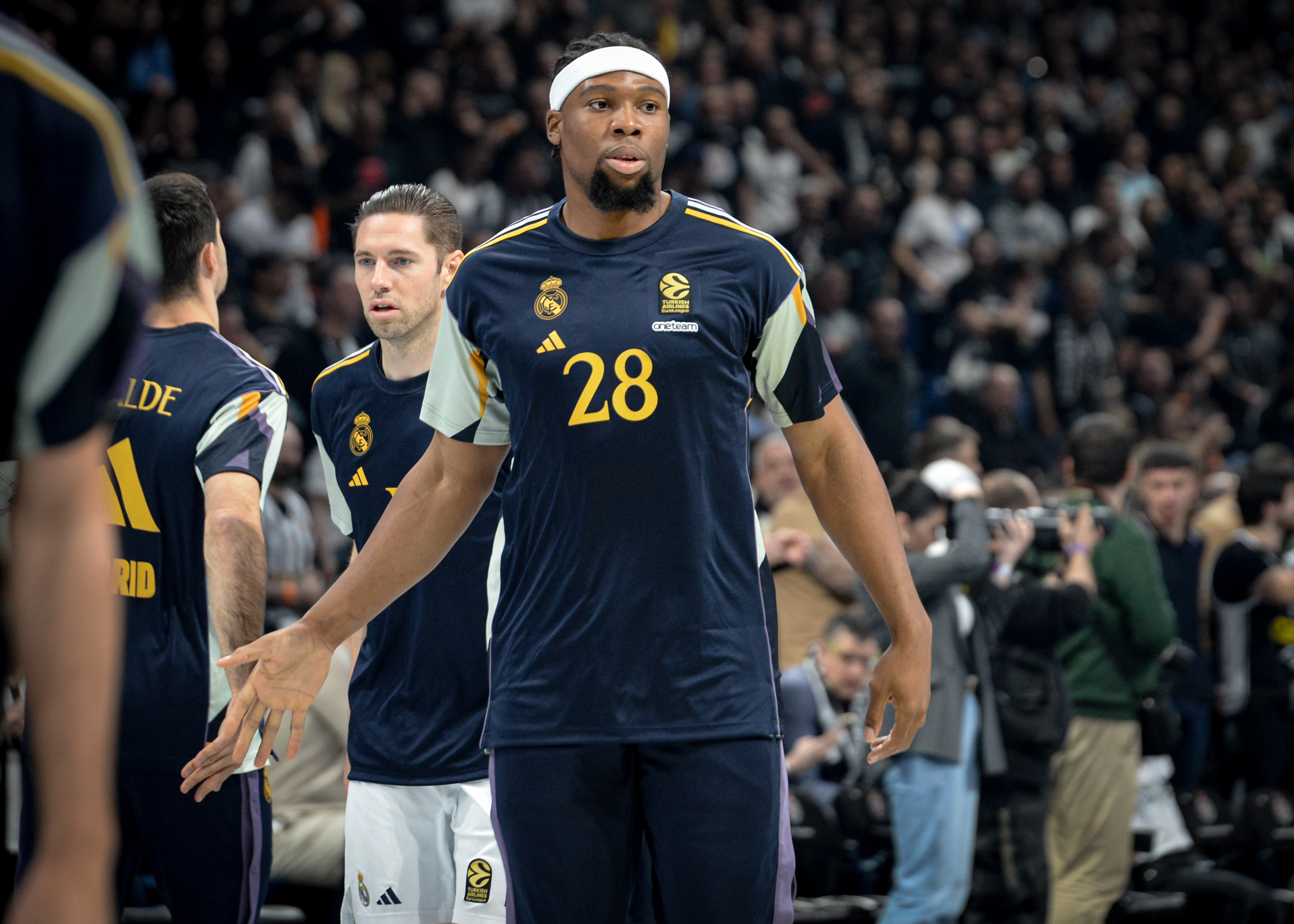 Beograd 21. nmart 2024. Kosarkaska utakmica Partizan Real Madrid u Beograskoj areni Foto:Janko Anđelić