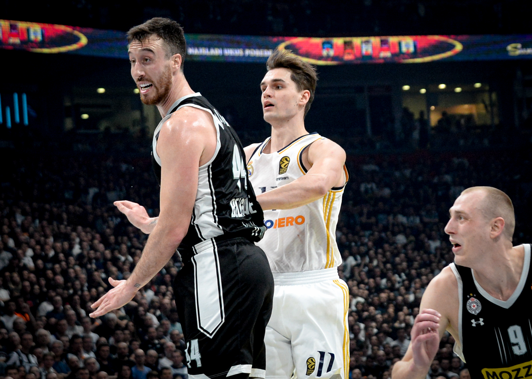 Beograd 21. nmart 2024. Kosarkaska utakmica Partizan Real Madrid u Beograskoj areni Foto:Janko Anđelić