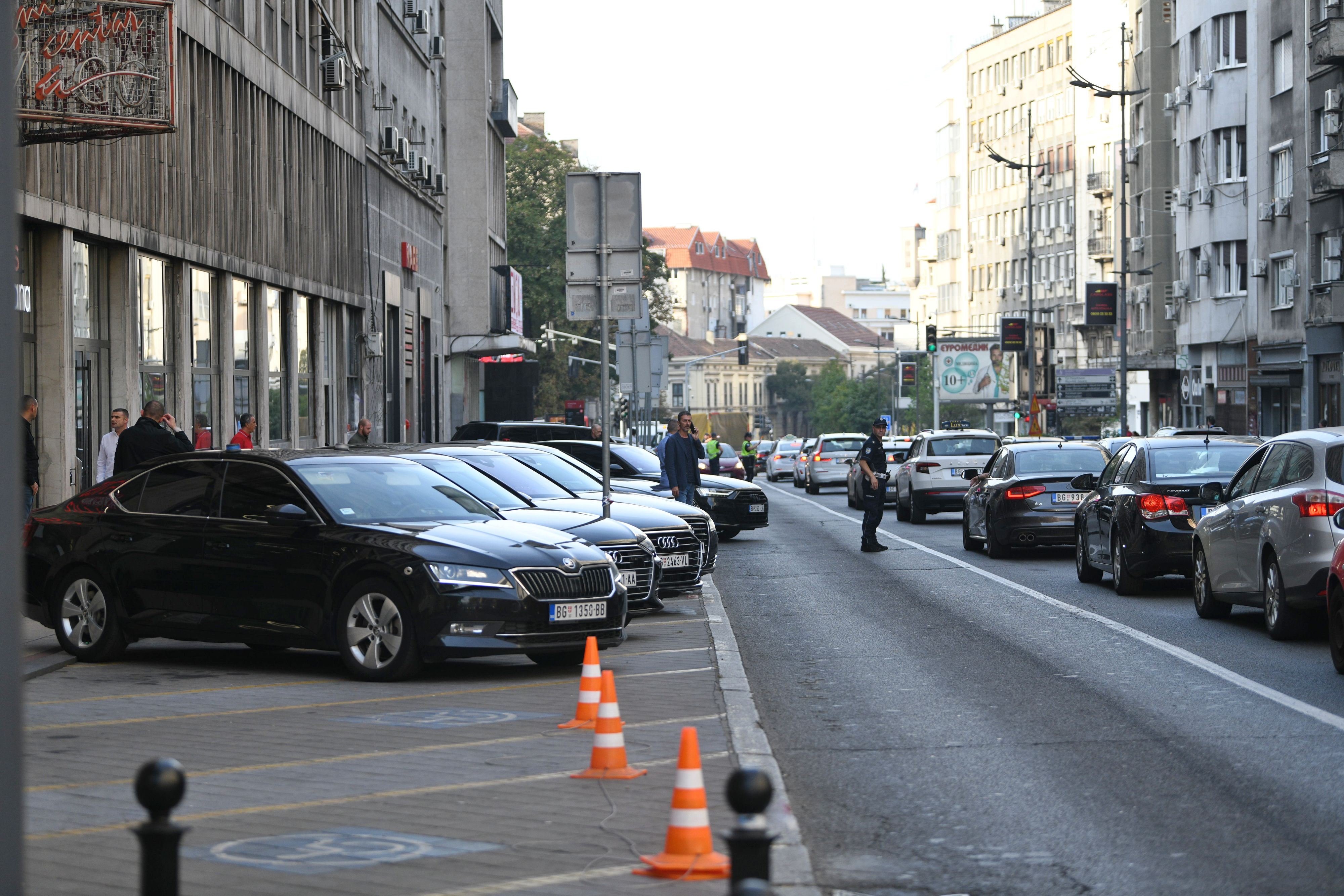 Beograd 13.10.2023. Vozni park. Glavni odbor SNS u Kombank dvorani, dolazak političara na Glavni odbor Srpske napredne stranke, Srpska napredna stranka Foto: Filip Krainčanić/Nova.rs