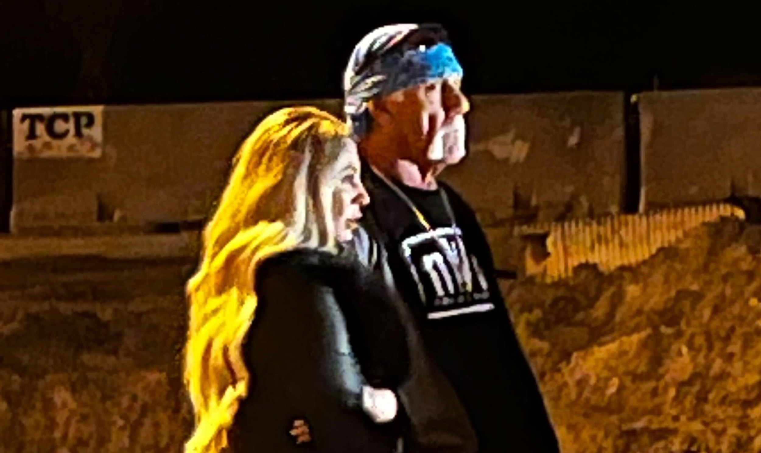 *PREMIUM-EXCLUSIVE* Hulk Hogan Plays Good Samaritan, Helps Woman Whose Car Flipped on Highway