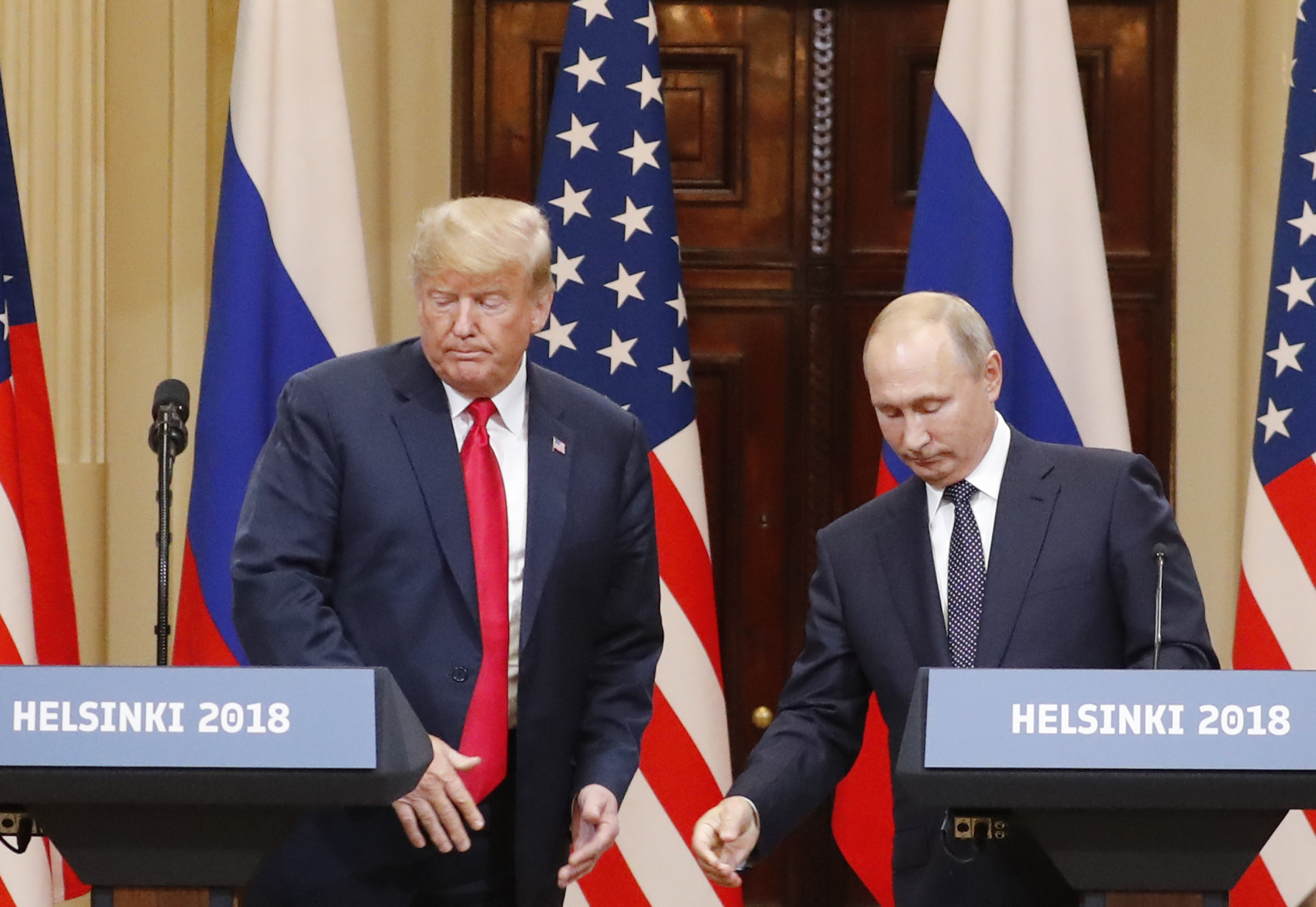 Russia US Summit in Helsinki