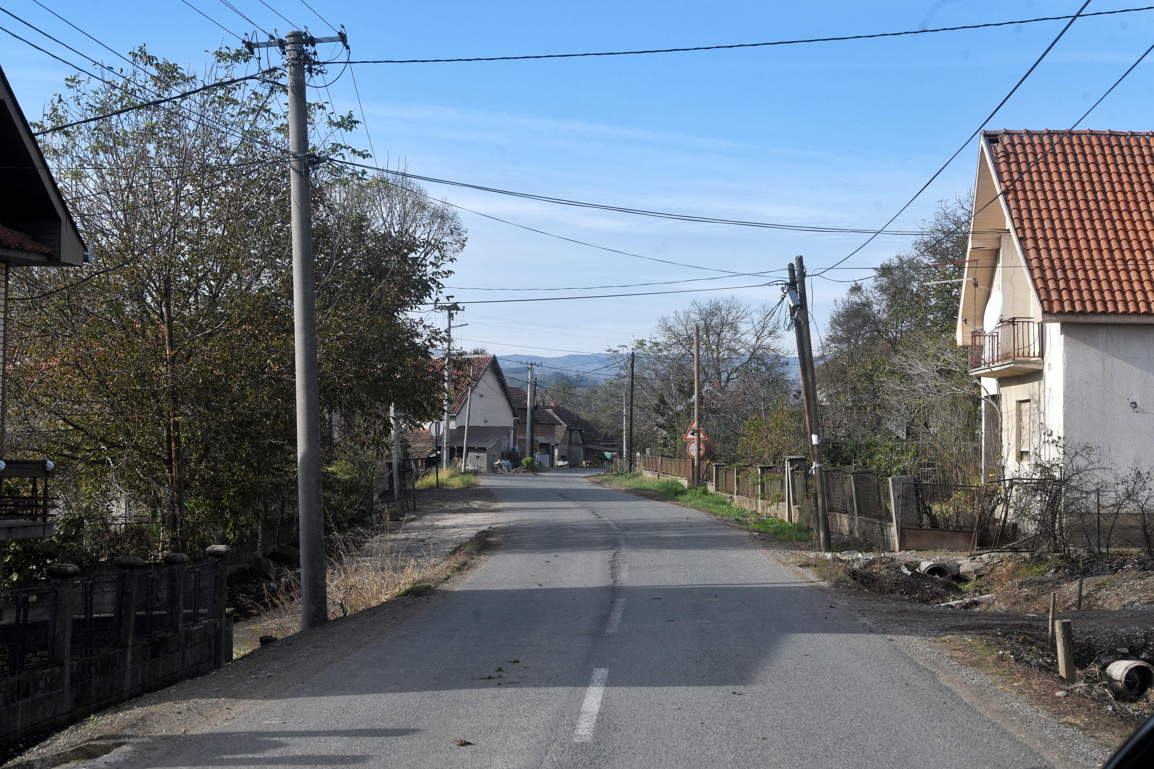 Kruševac, selo Milutovac 13.11.2023. Mesto zločina, Zoran R ubio ljubavnicu, ženu pa izvršio samoubistvo Foto: Filip Krainčanić/Nova.rs