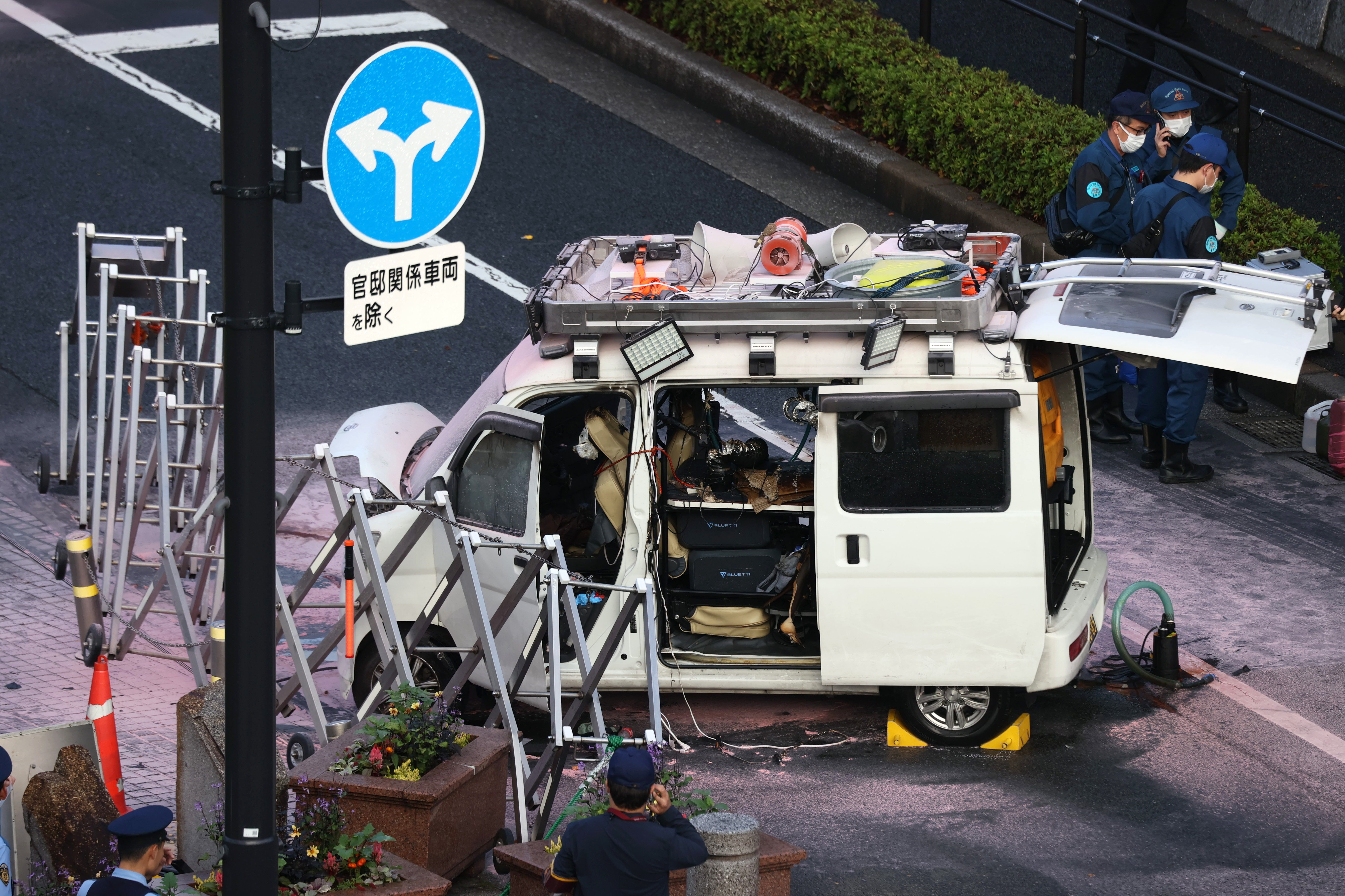 Man arrested after attack on Japan's Liberal Democractic Party headquaters and Prime Minister's Office
