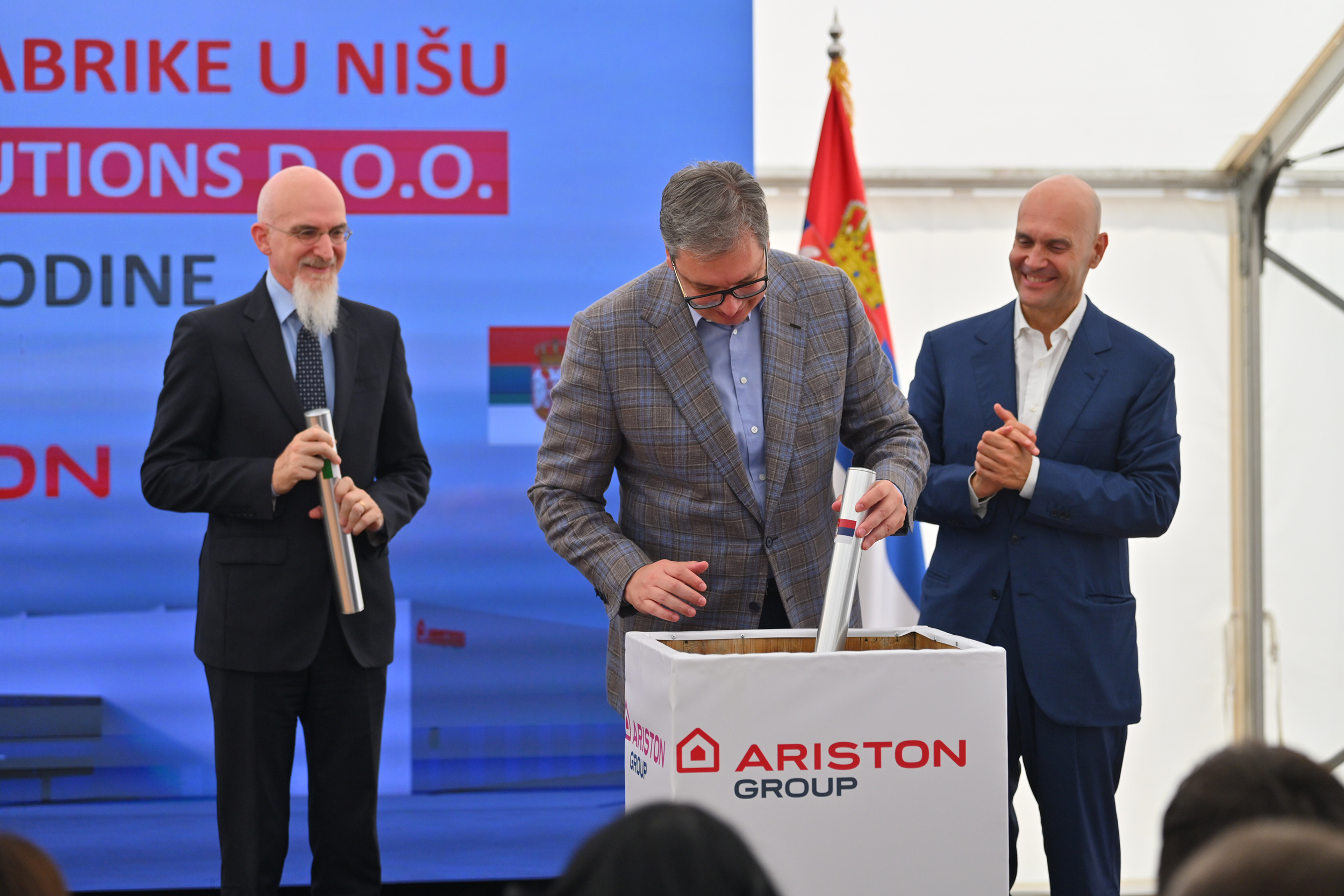 LUKA GORI, ALEKSANDAR VUČIĆ, PAULO MERLONI