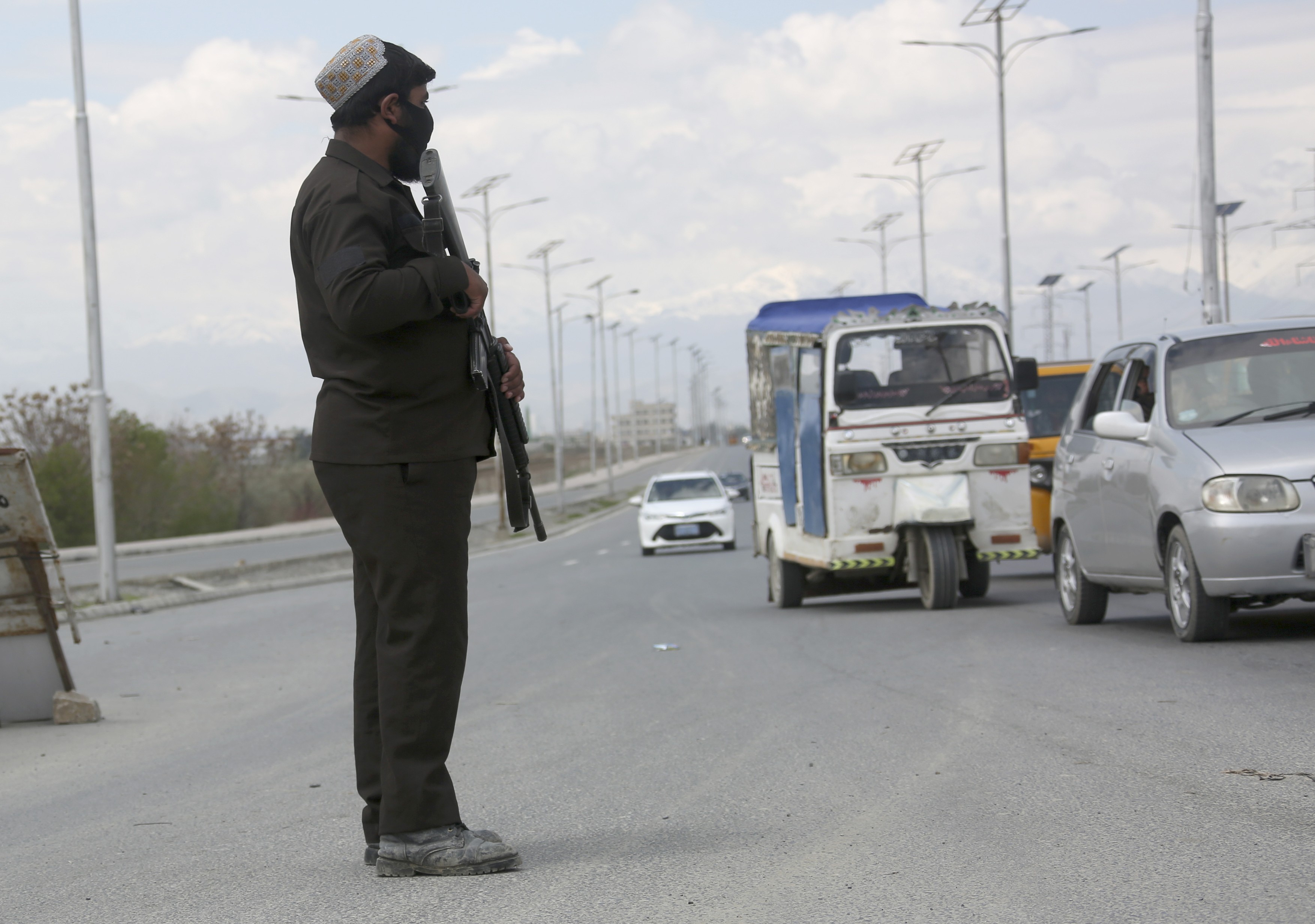 AFGHANISTAN KABUL SECURITY CHECK