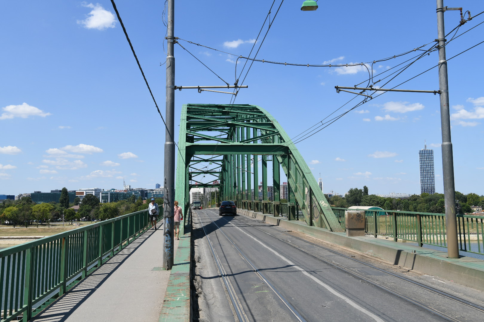 Beograd 30. jul 2024. Savski most, rekonstrukcija, radovi Foto:Amir Hamzagić/Nova.rs
