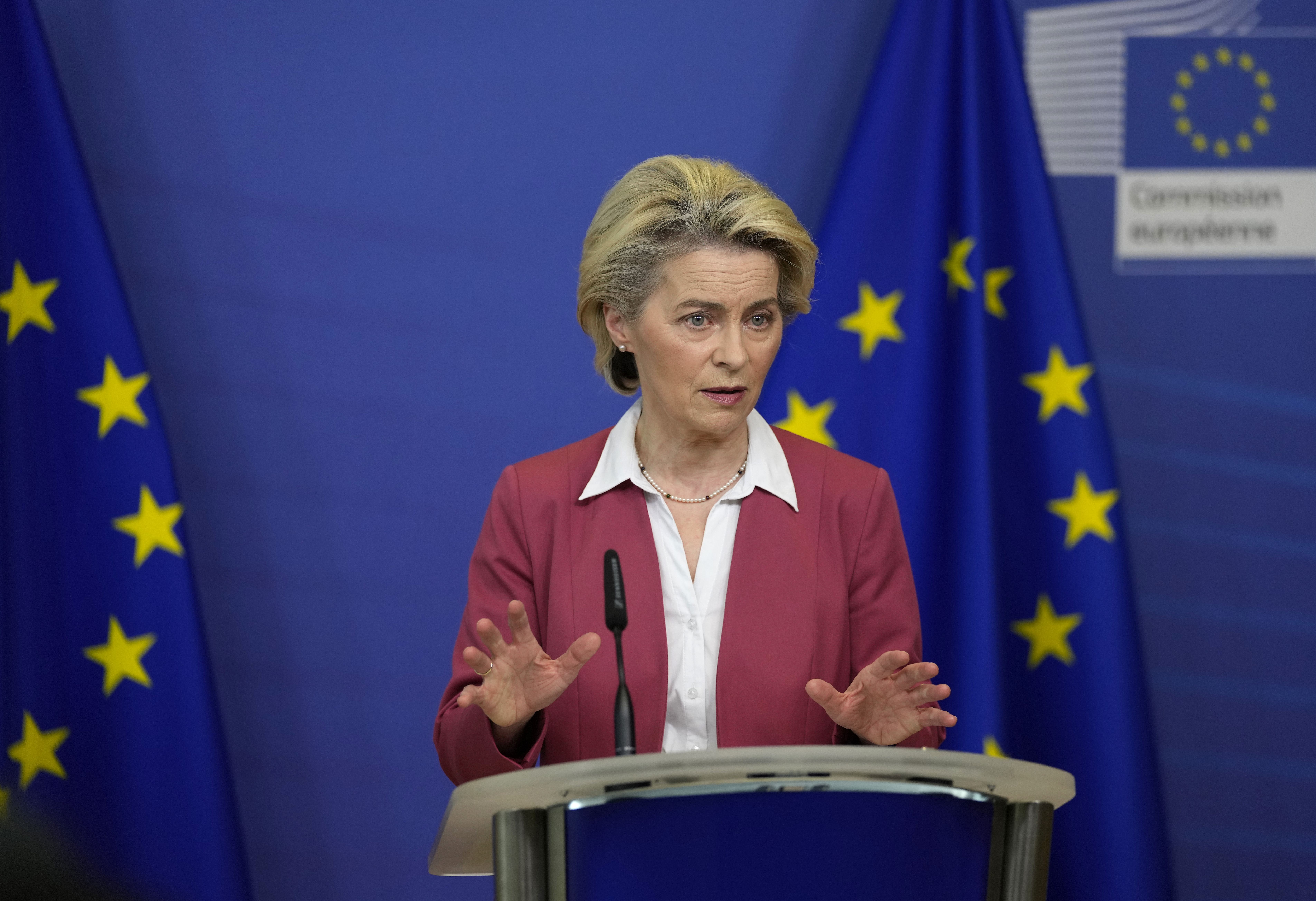 EU College of Commissioners meeting in Brussels