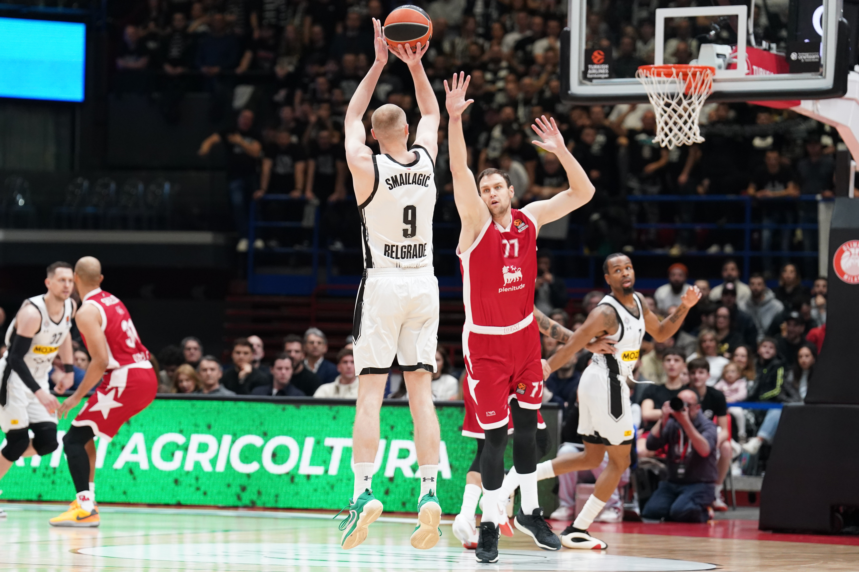 Basketball Euroleague match - EA7 Emporio Armani Milano vs Partizane Belgrade