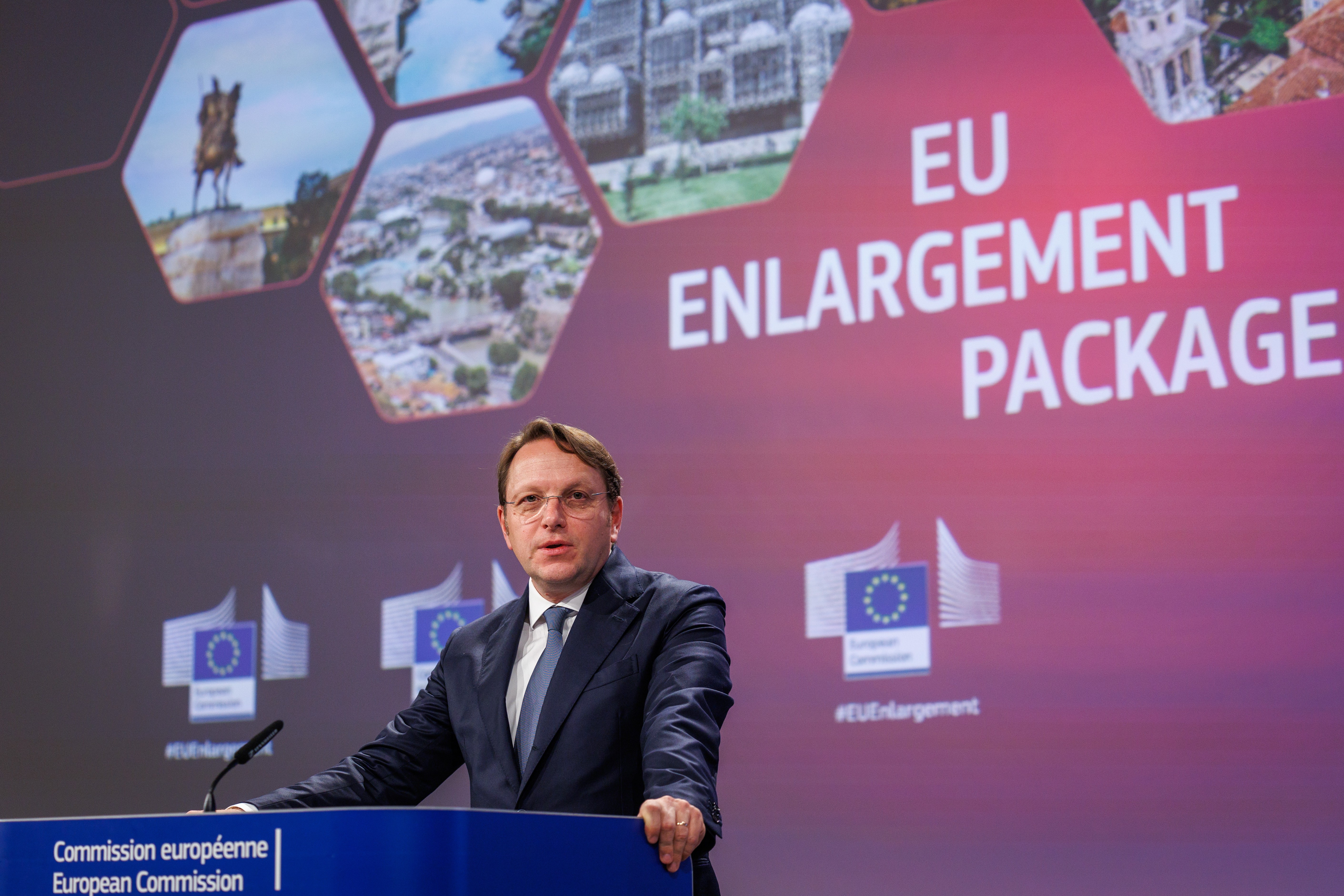 Press conference on the 2024 Enlargement Package in Brussels