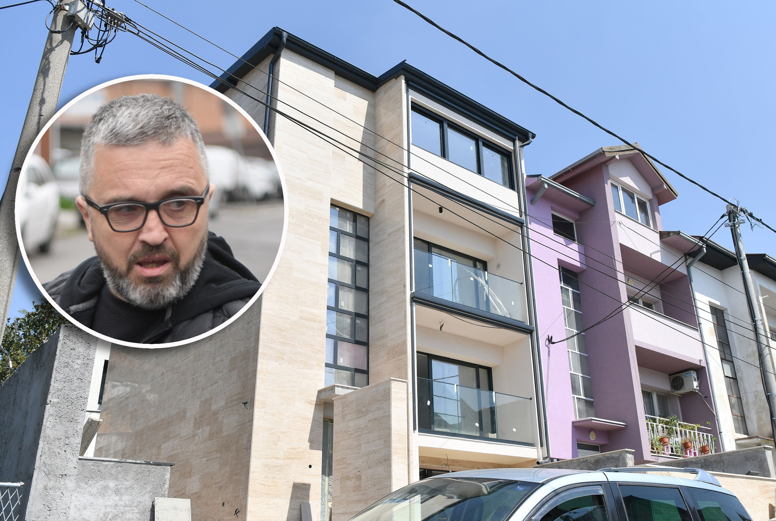 beograd 16.08.2024 ulica Kraljice Katarine 145 Dragan J Vucicevic zgrada gradiliste
