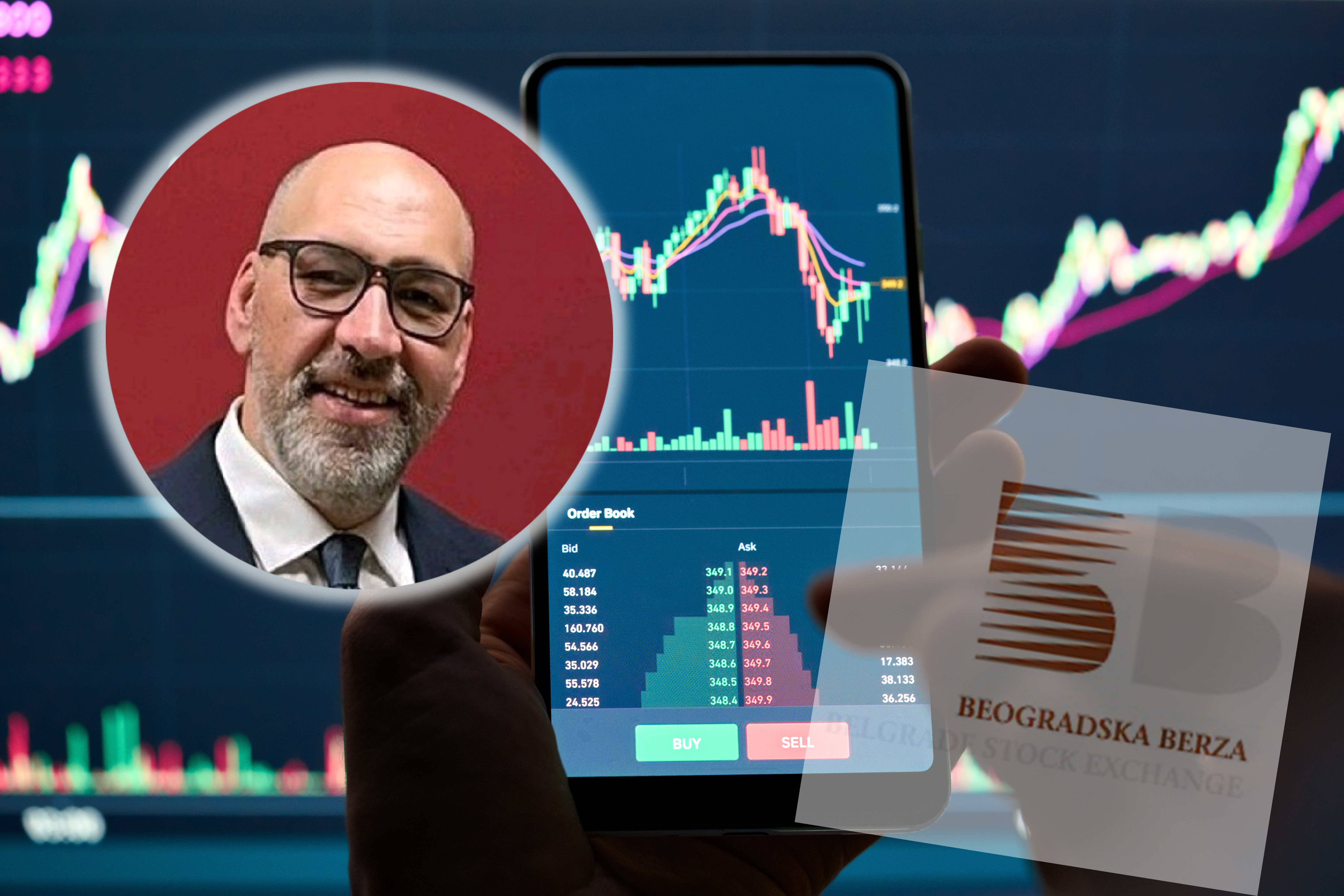 Novi direktor beogradske berze Lazo Ostojić