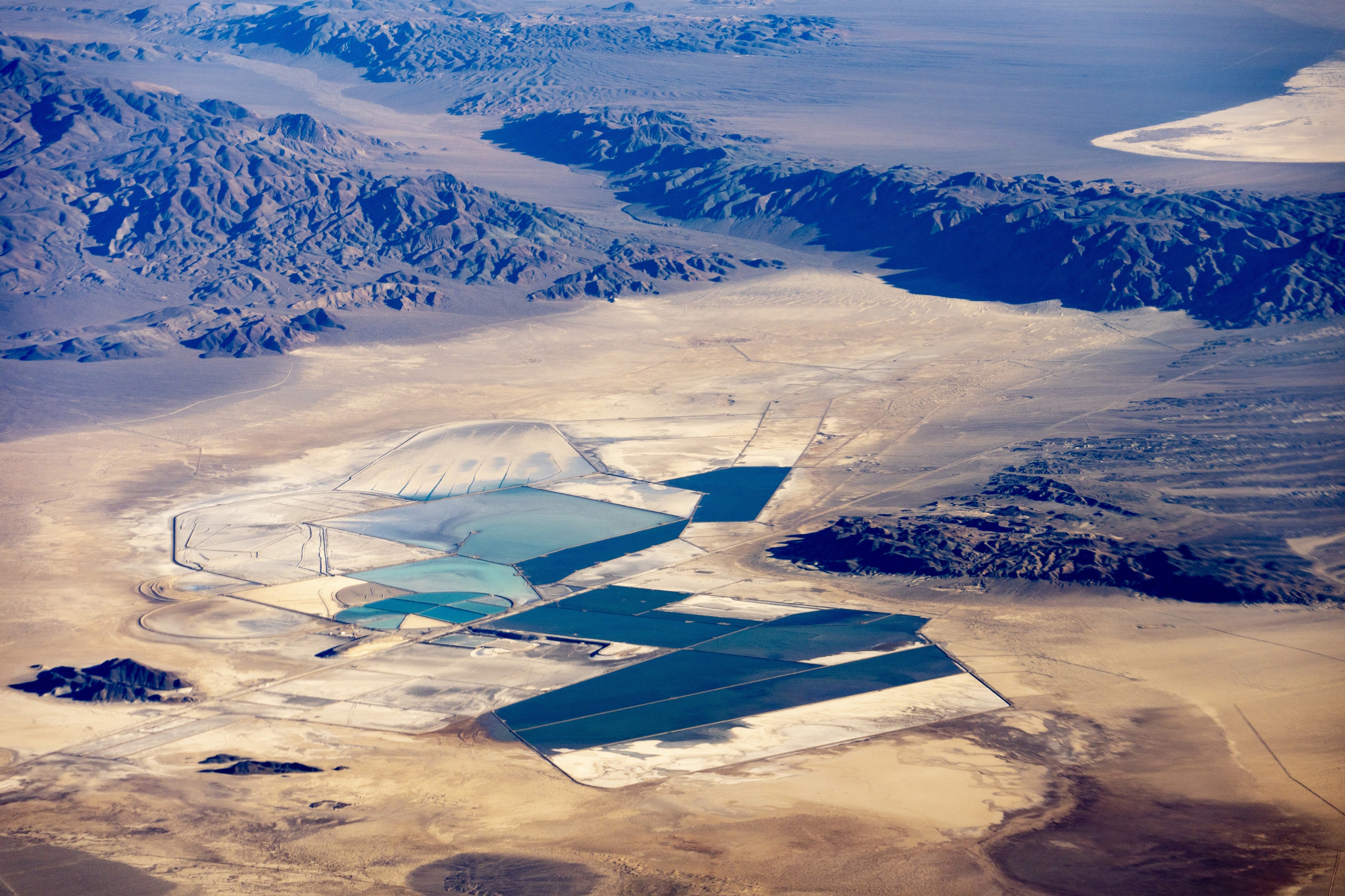 Silver Peak Lithium mine in Clatton Valley, Nevada.,Image: 785846954, License: Rights-managed, Restrictions: , Model Release: no, Credit line: Marli Miller/UCG/Universal Images Group / Universal images group / Profimedia