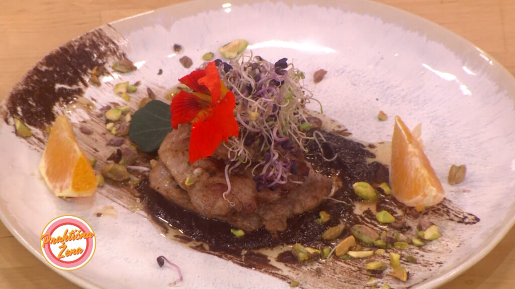 Praktična žena – Svinjski biftek u sosu od čokolade