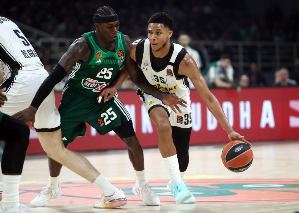 Panathinaikos - Partizan, Euroleague basketball, Athens, Greece Jan. 19, 2024.
photo: Pedja Milosavljevic/STARSPORT