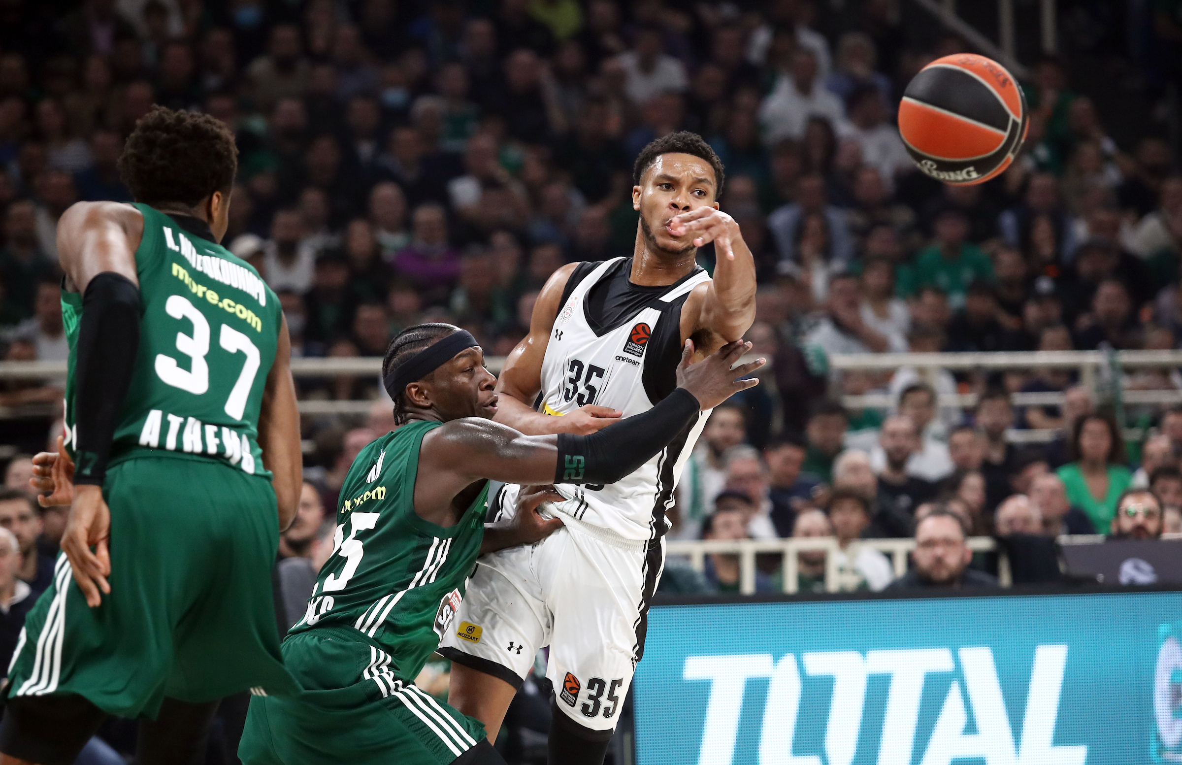 Panathinaikos - Partizan, Euroleague basketball, Athens, Greece Jan. 19, 2024.
photo: Pedja Milosavljevic/STARSPORT