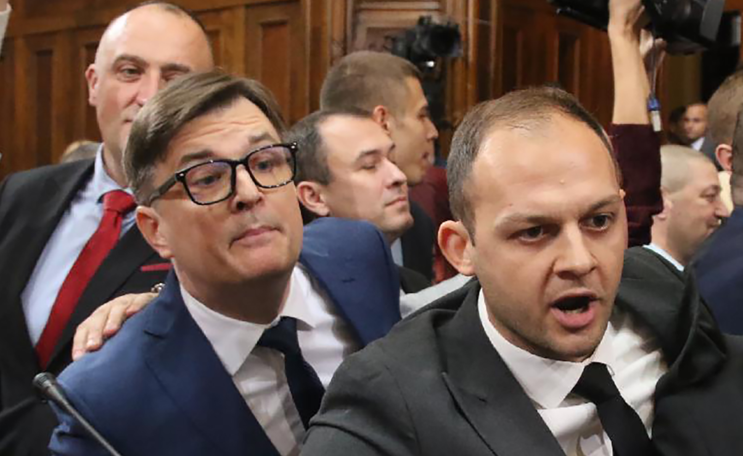 Mesto: Beograd
Datum: Mon Nov 25 13:14:48 CET 2024
Dogadjaj: POLITIKA - U Skupštini je ubrzo nakon nastavka sednice izbila tuča između poslanika vlasti i opozicije.
Fotoreporter: Zoran Mrđa
Izvor: FoNet