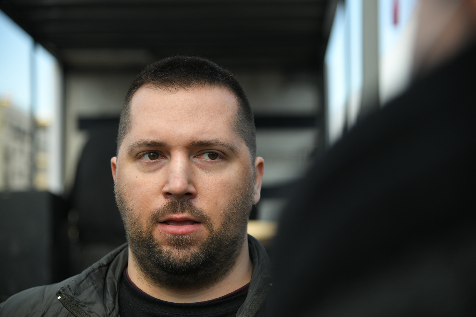 Beograd, 08.04.2021. Protest frilensera ispred Skupštine, Frilenseri, Internet radnici, radnici na internetu Foto: Nemanja Jovanović/Nova.rs