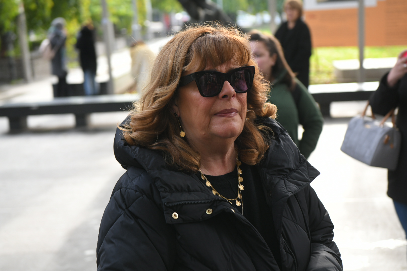 Beograd 20.11.2023.  Vesna Čipčić. Komemoracija povodm smrti glumca Žarka Lauševića u Jugoslovenskom dramskom pozorištu, JDP Foto: Amih Hamzagić/Nova.rs
