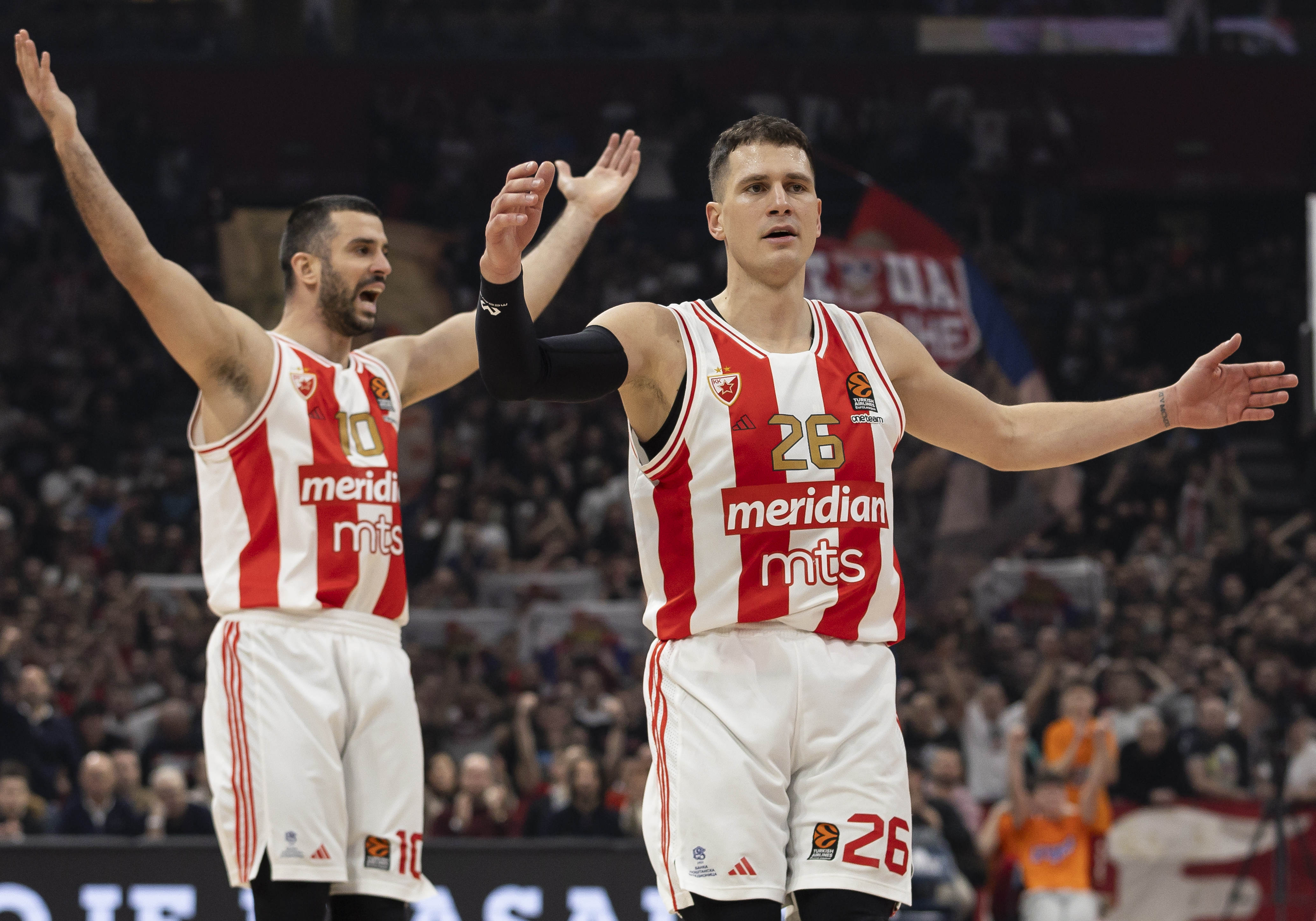 Crvena Zvezda Meridianbet Belgrade v Valencia Basket - Turkish Airlines EuroLeague - Turkish Airlines EuroLeague