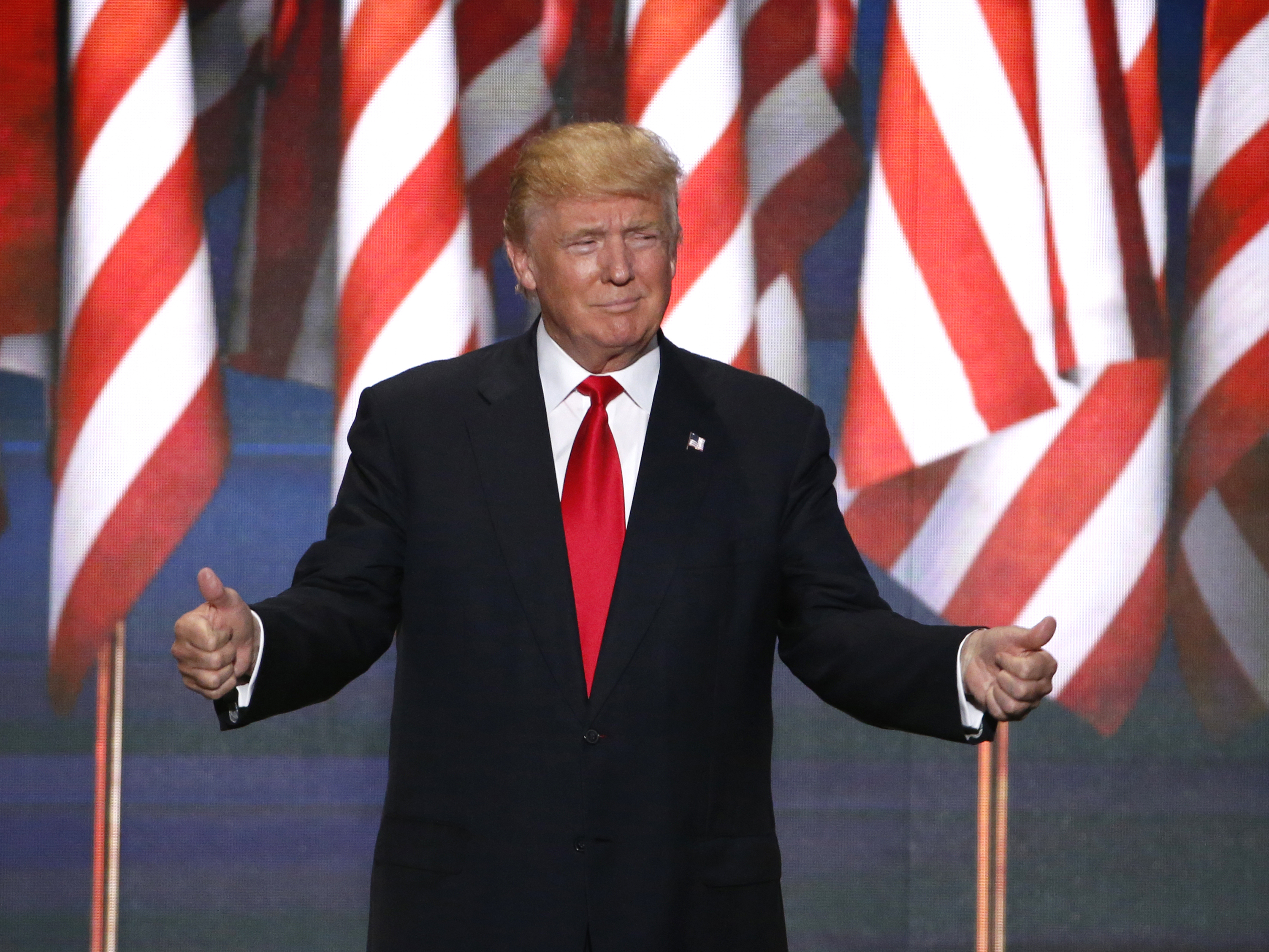 Trump paid 750 US dollars in feder income tax, NYT report states