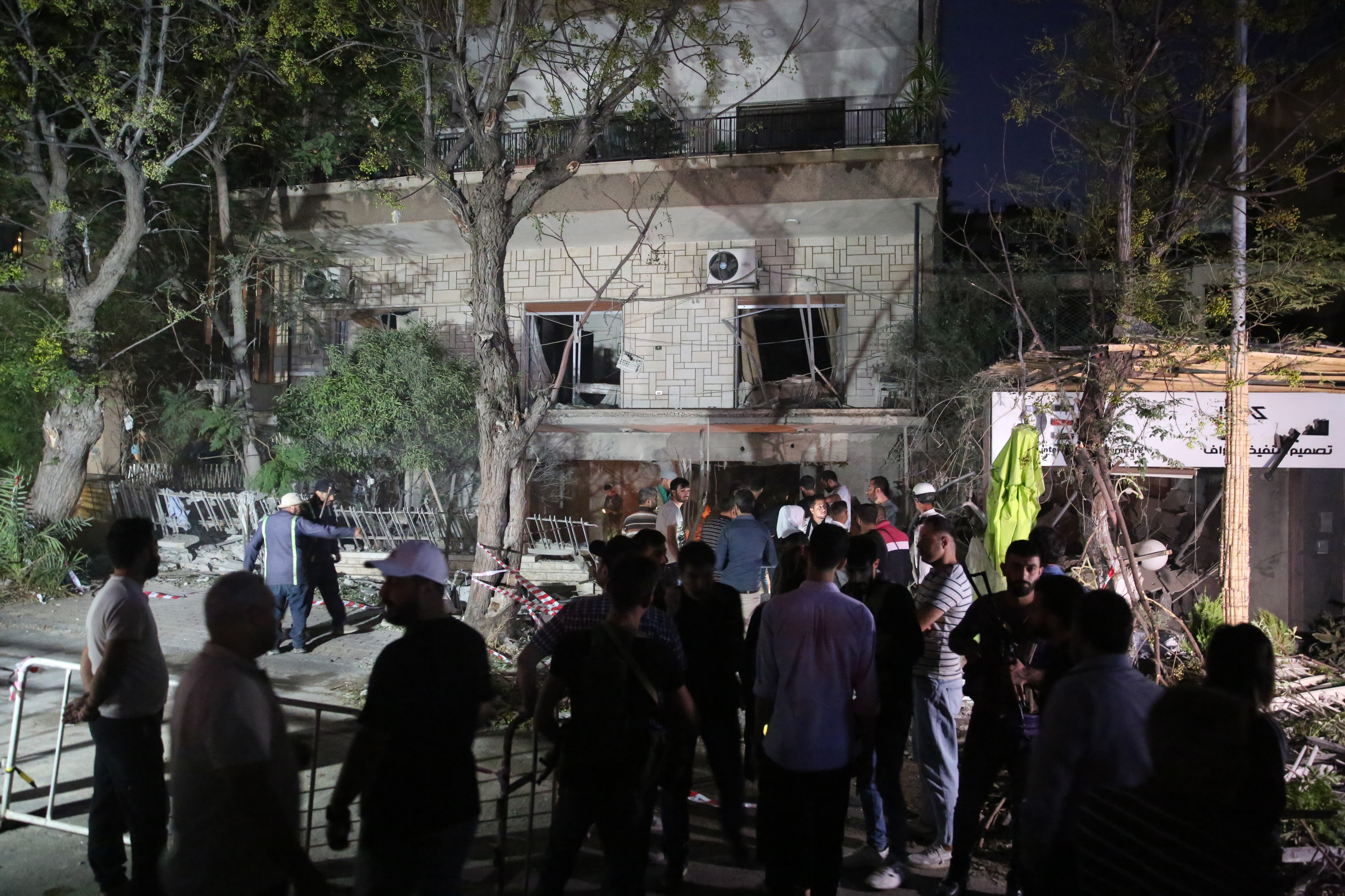 Three killed in Israeli airstrike on Syrian capital Damascus, state media says