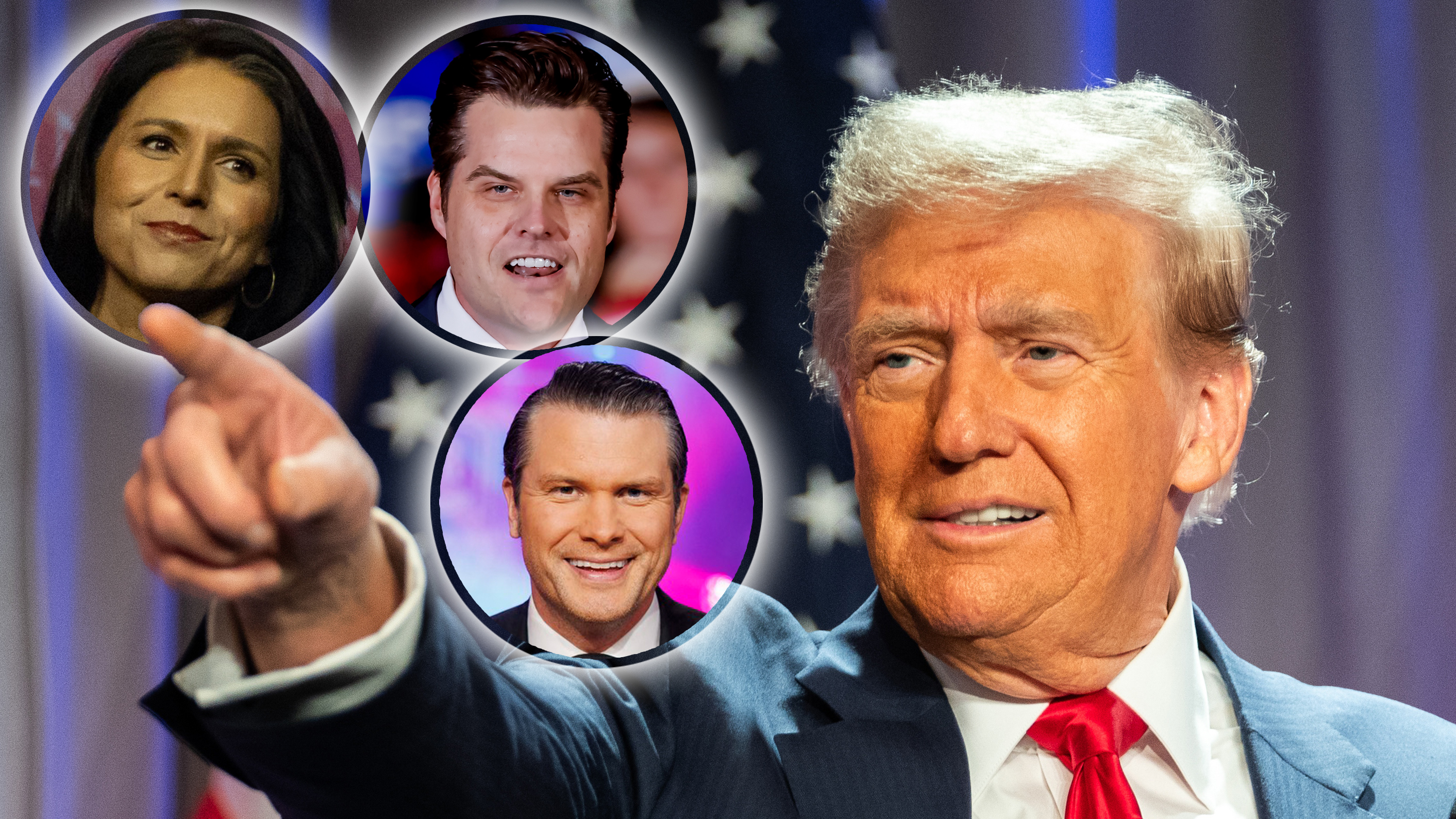 US President-elect Trump at House Republicans meeting in Washington, DC