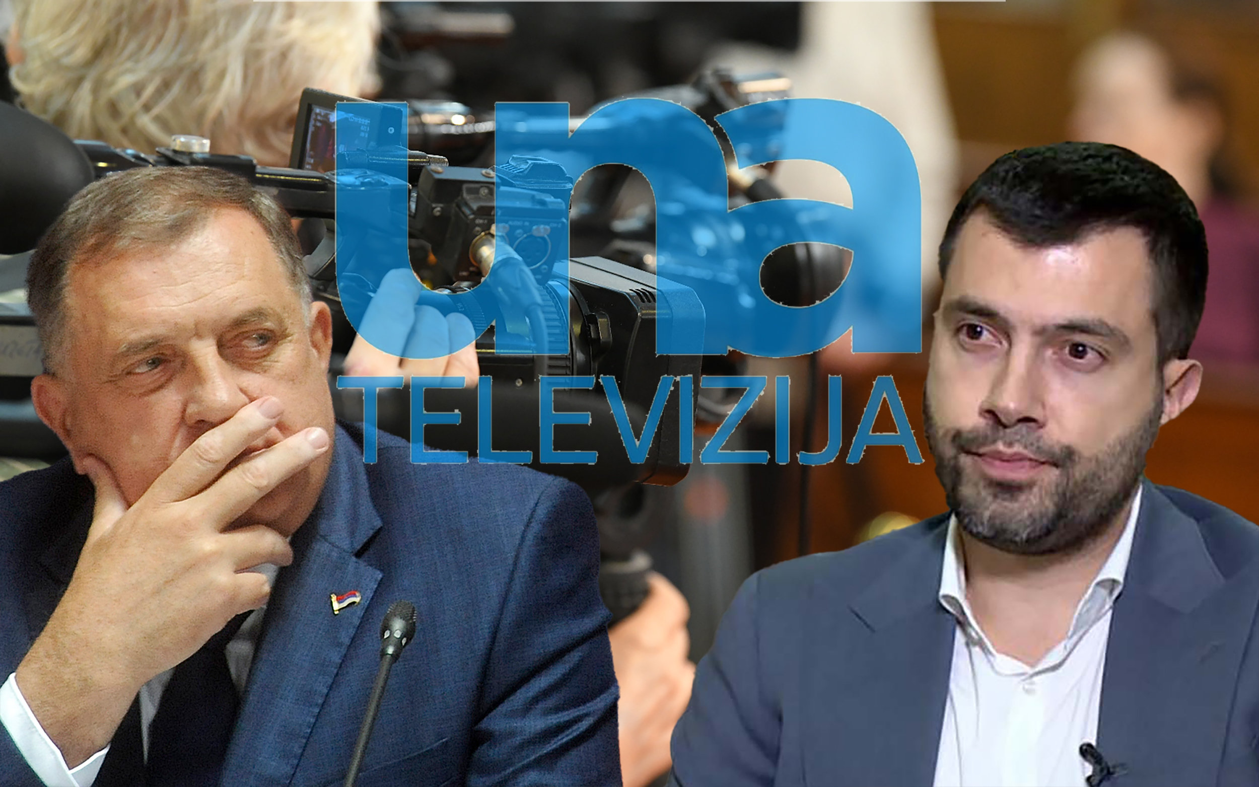 UNA tv milorad dodik i igor dodik